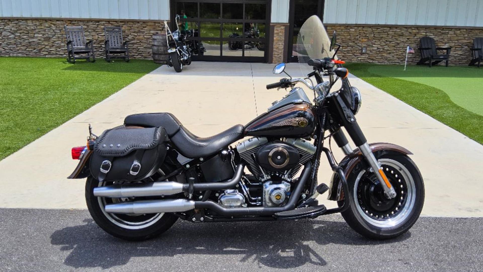 2013 Harley-Davidson Softail® Fat Boy® Lo 110th Anniversary Edition FAT BOY LO 110TH ANNIVERSARY EDITION in Wildwood, FL