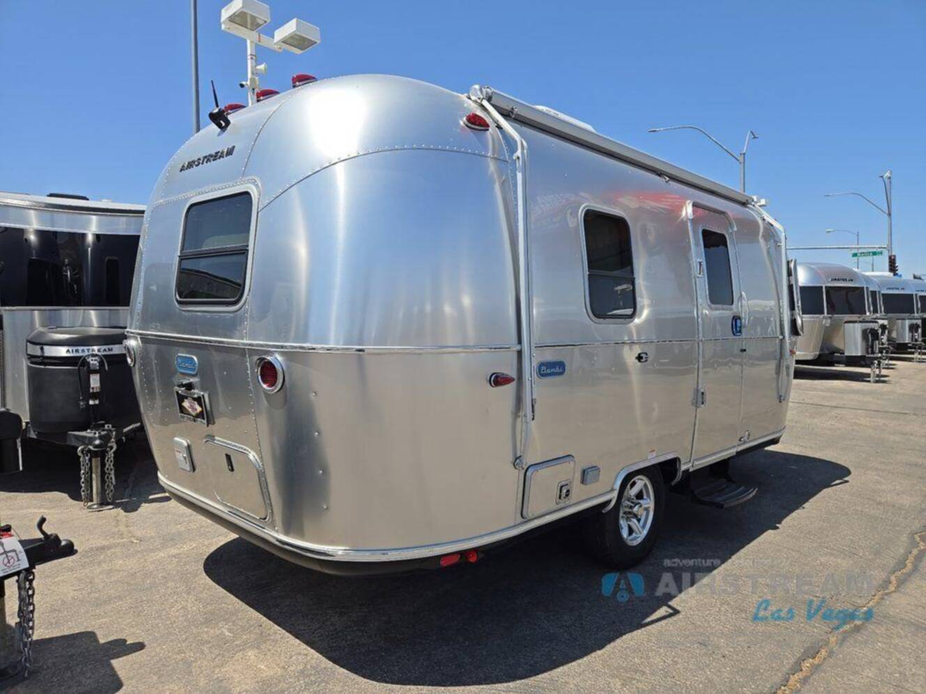 A photo of this 2025 Airstream Bambi 20FB