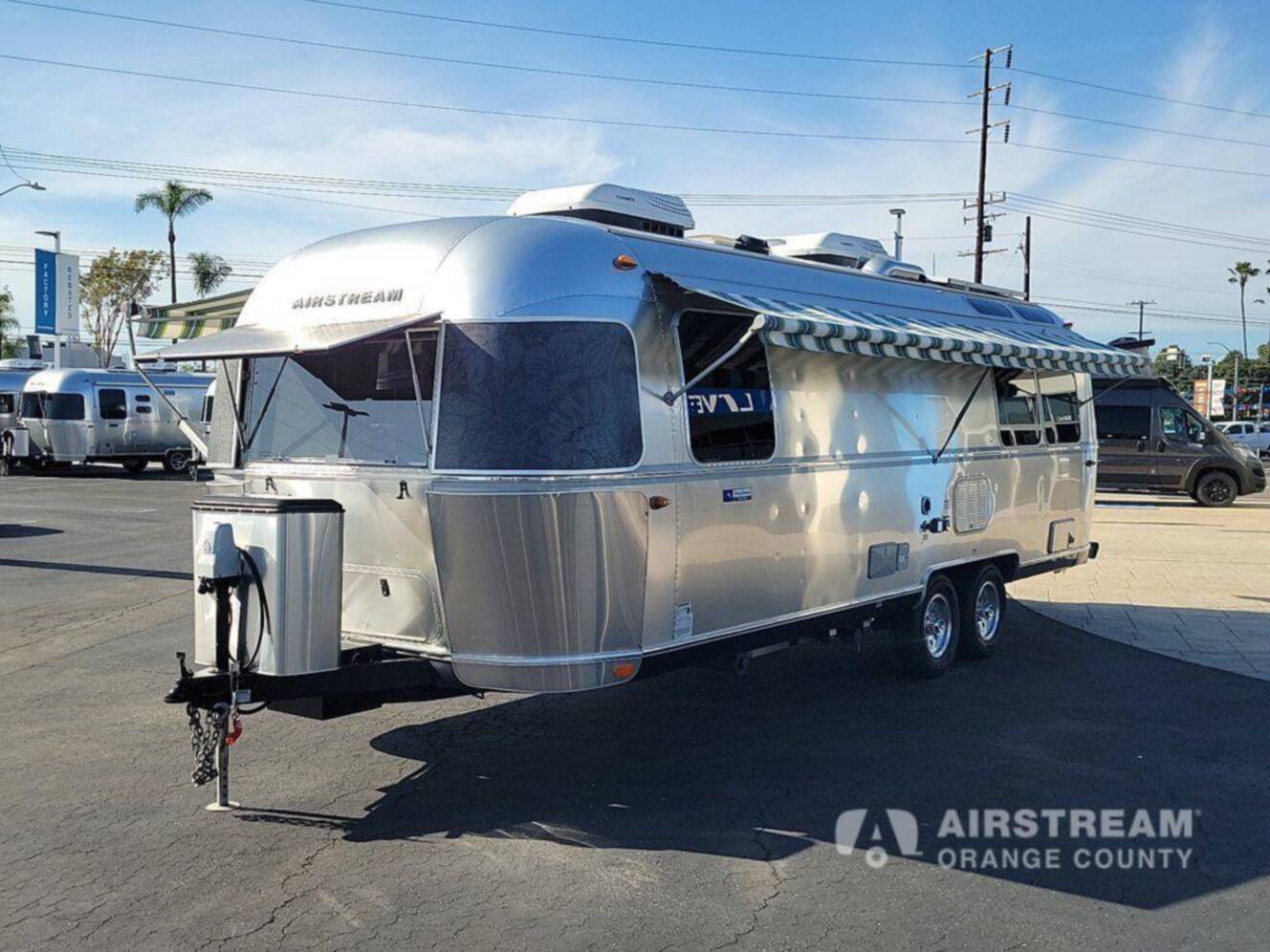 A photo of this 2019 Airstream Tommy Bahama 27FB
