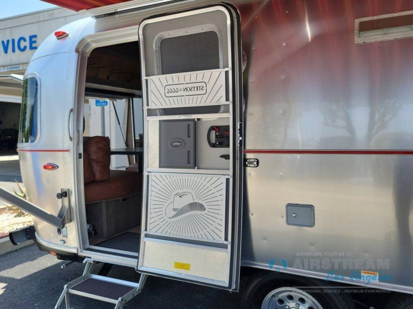 A photo of this 2026 Airstream Stetson 6666 Special Edition Queen Bed