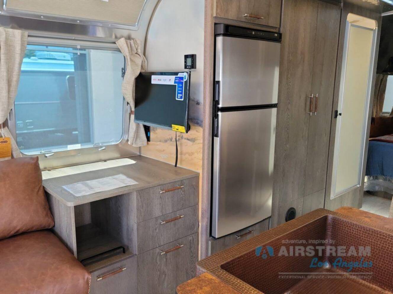 A photo of this 2026 Airstream Stetson 6666 Special Edition Queen Bed