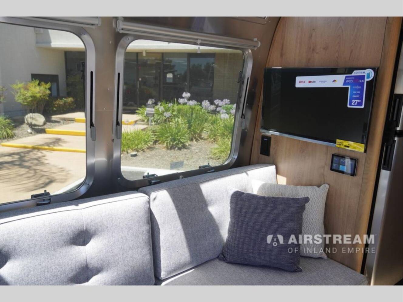 A photo of this 2026 Airstream Trade Wind 25FBQ Hatch