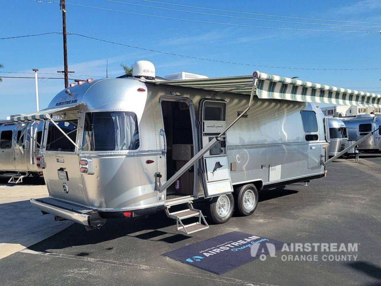 A photo of this 2019 Airstream Tommy Bahama 27FB