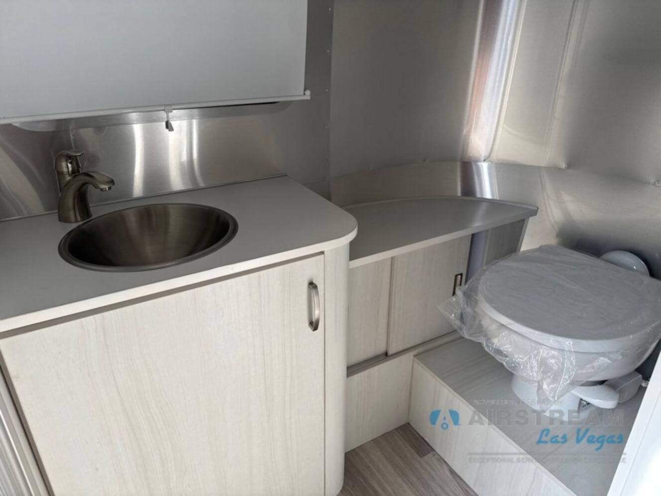A photo of this 2026 Airstream Bambi 22FB