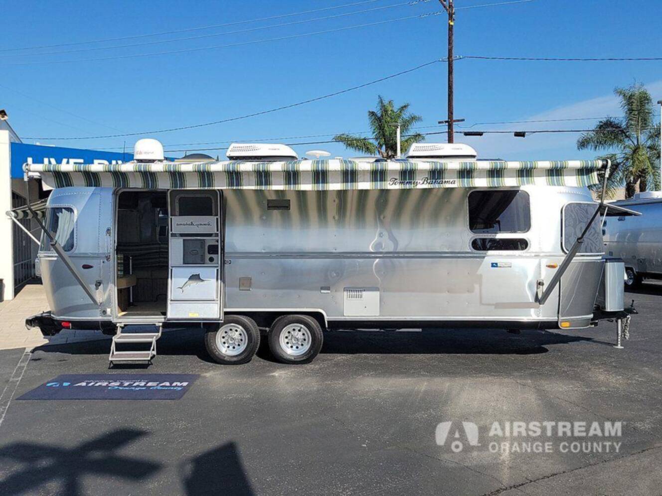 A photo of this 2019 Airstream Tommy Bahama 27FB