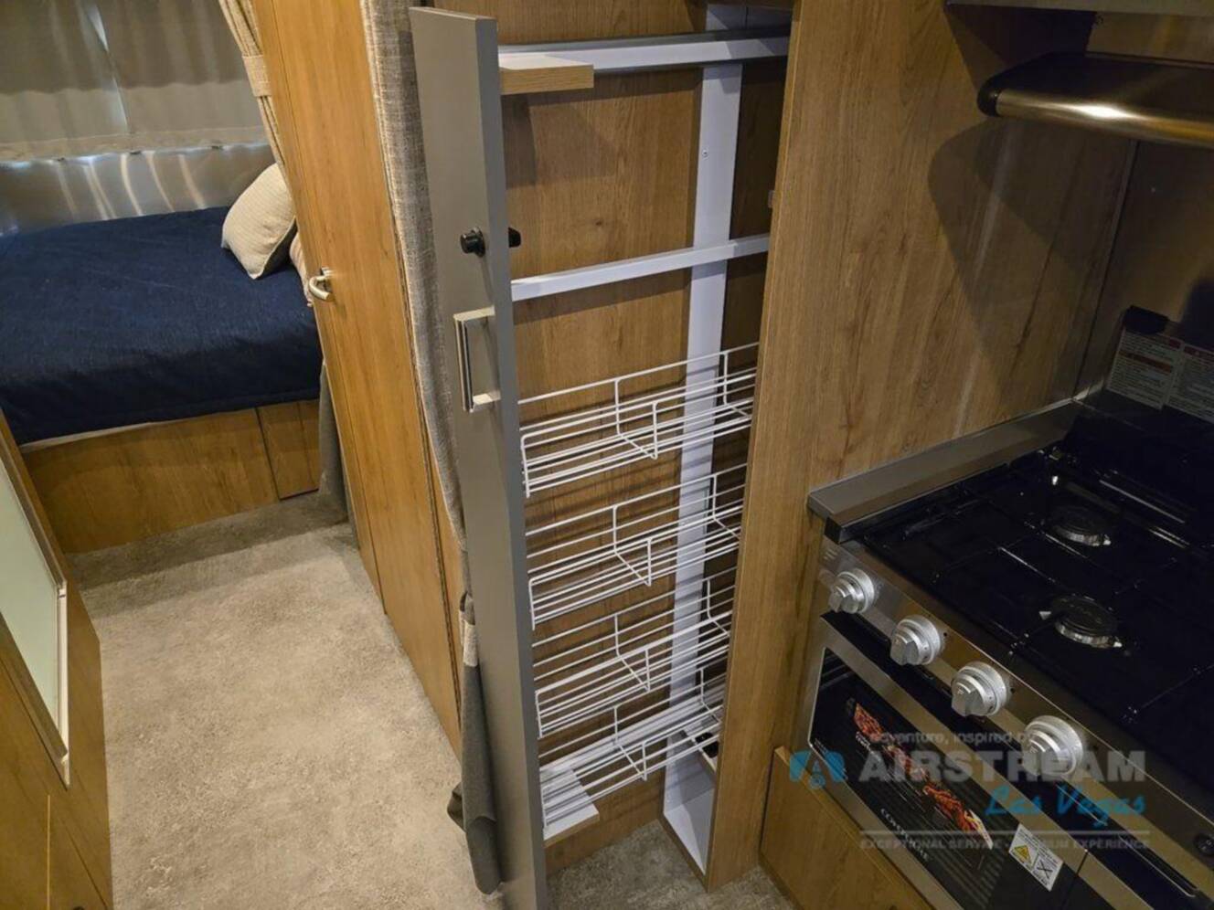 A photo of this 2026 Airstream Trade Wind 25FBQ Hatch