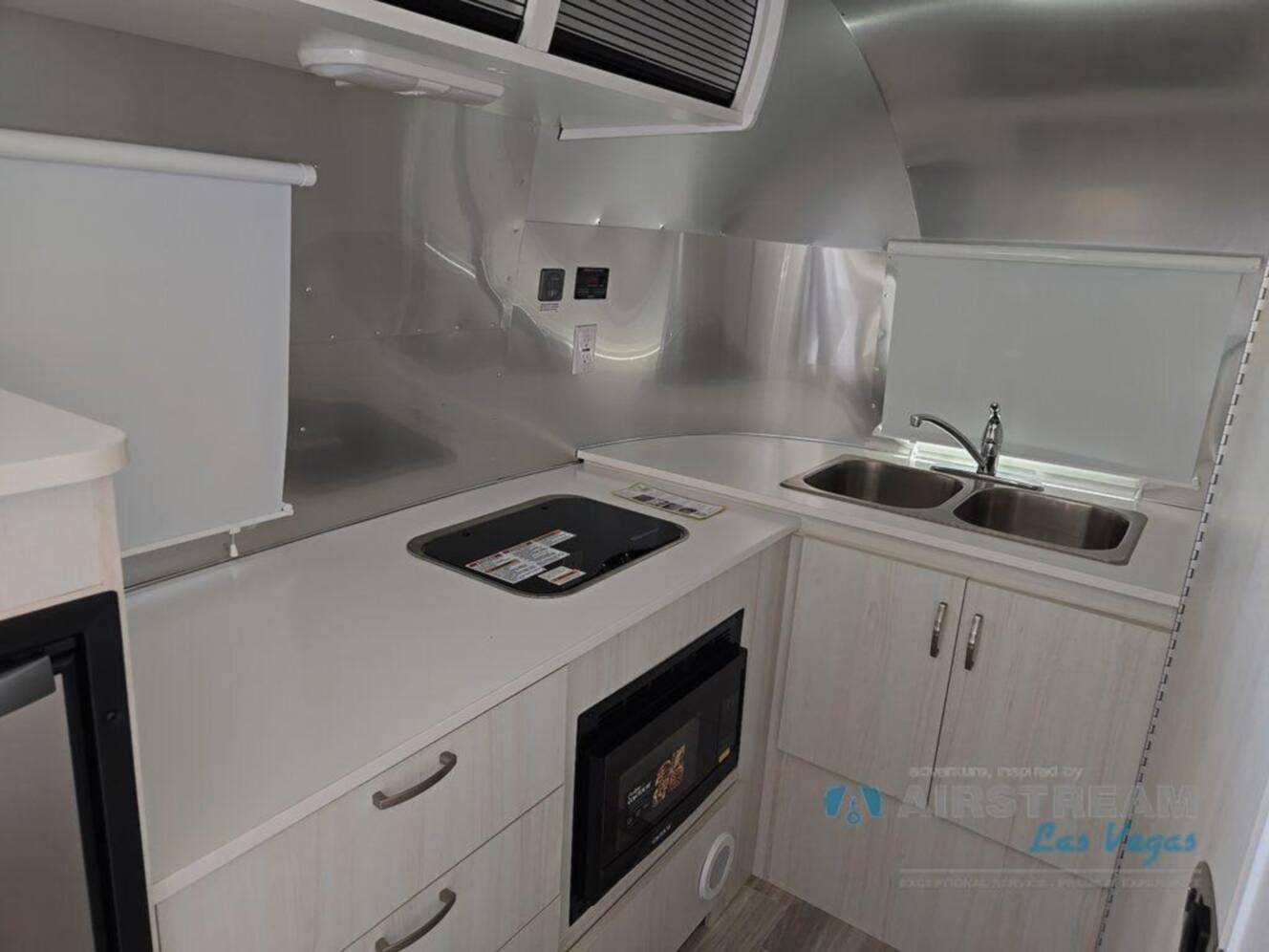 A photo of this 2025 Airstream Bambi 20FB