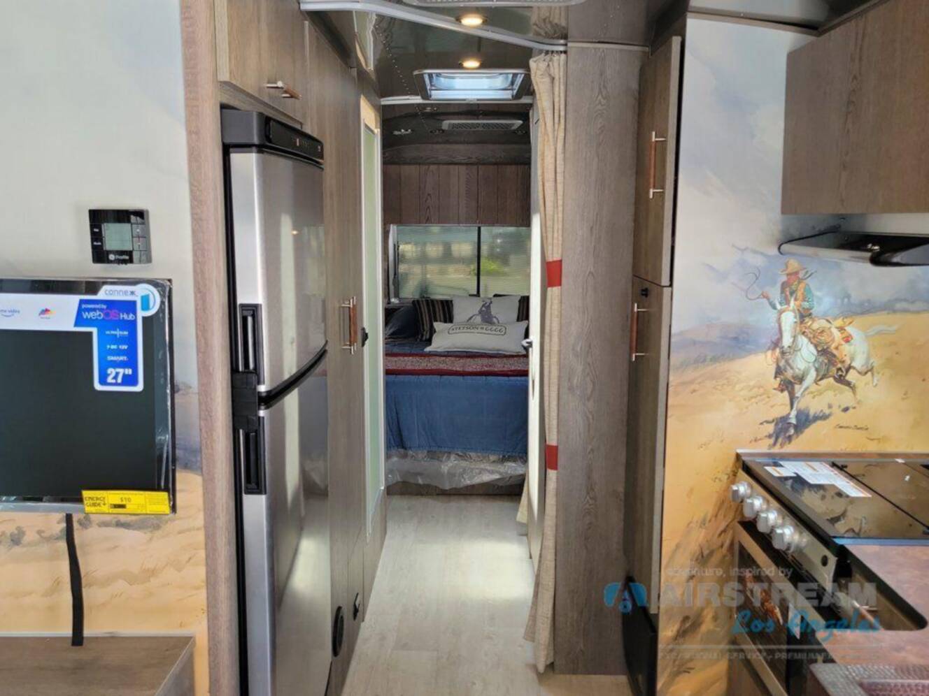 A photo of this 2026 Airstream Stetson 6666 Special Edition Queen Bed