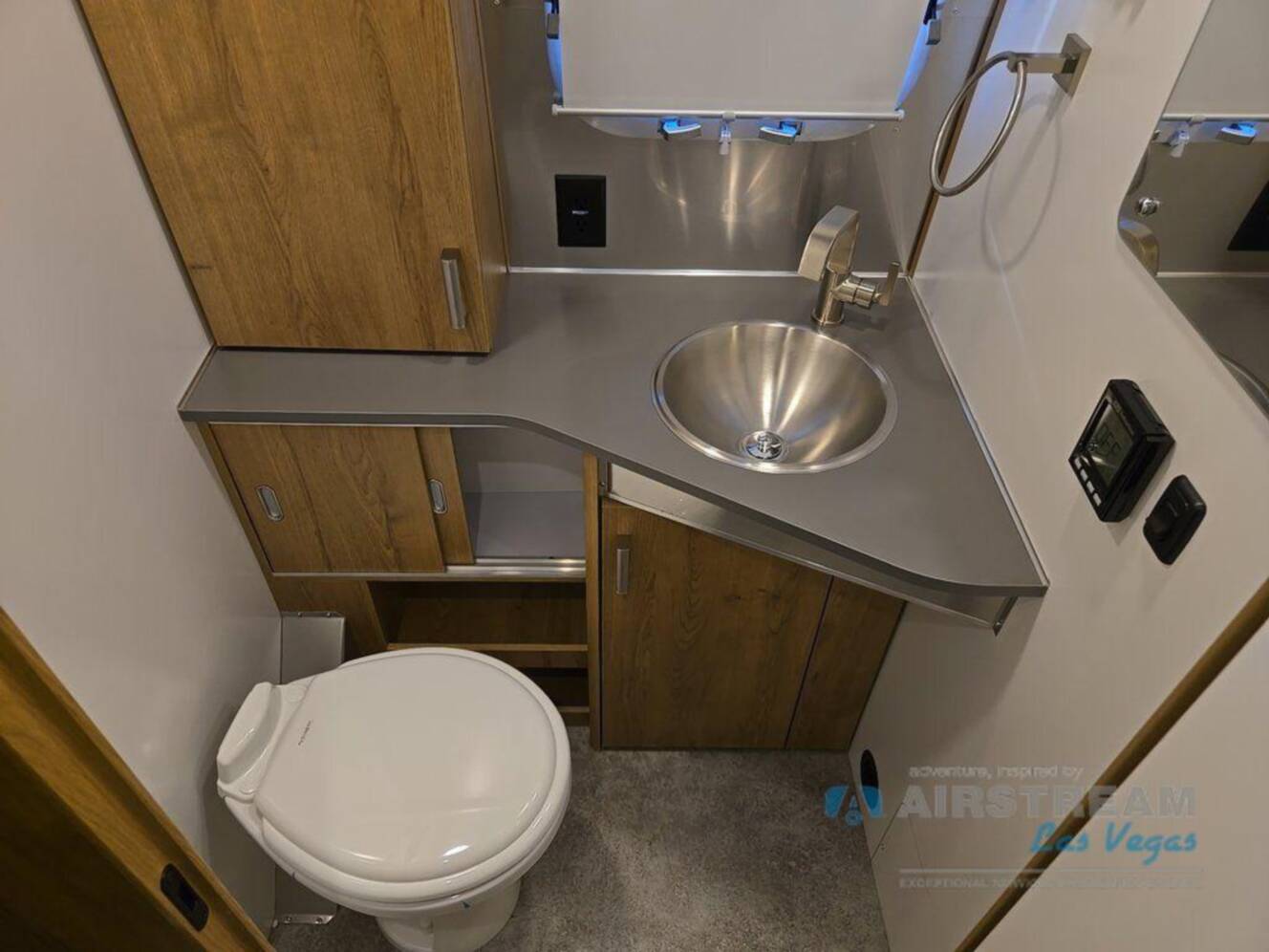 A photo of this 2026 Airstream Trade Wind 25FBQ Hatch