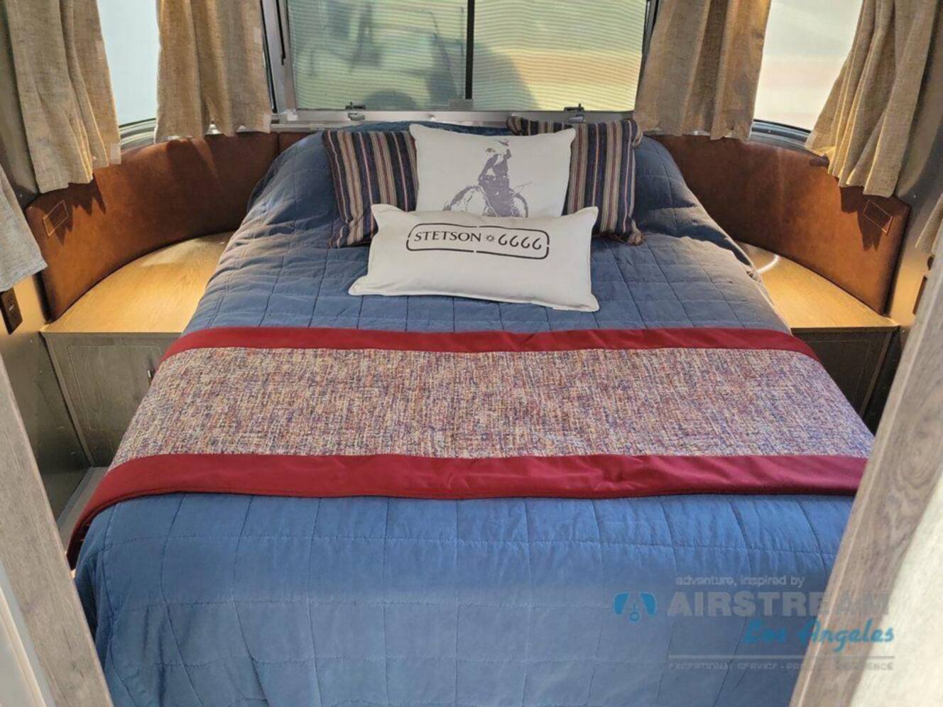 A photo of this 2026 Airstream Stetson 6666 Special Edition Queen Bed