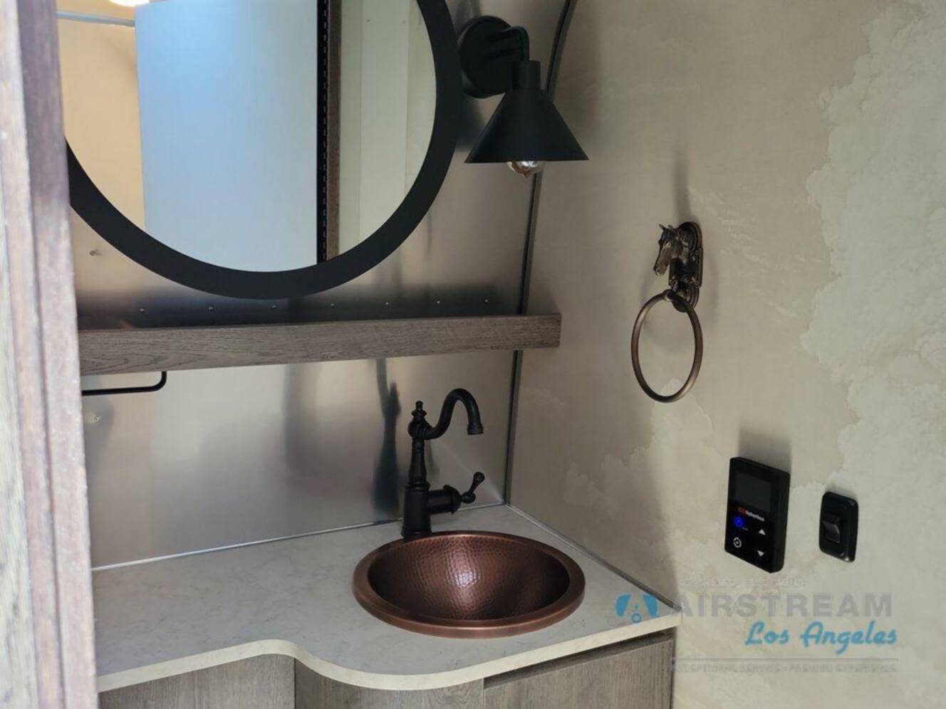 A photo of this 2026 Airstream Stetson 6666 Special Edition Queen Bed