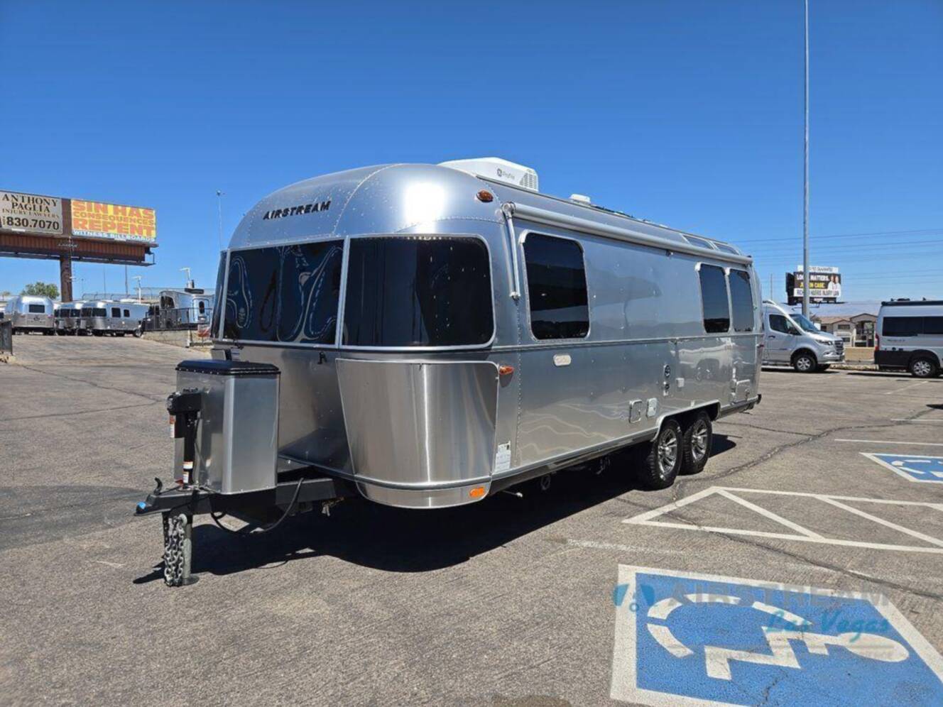 A photo of this 2026 Airstream Trade Wind 25FBQ Hatch