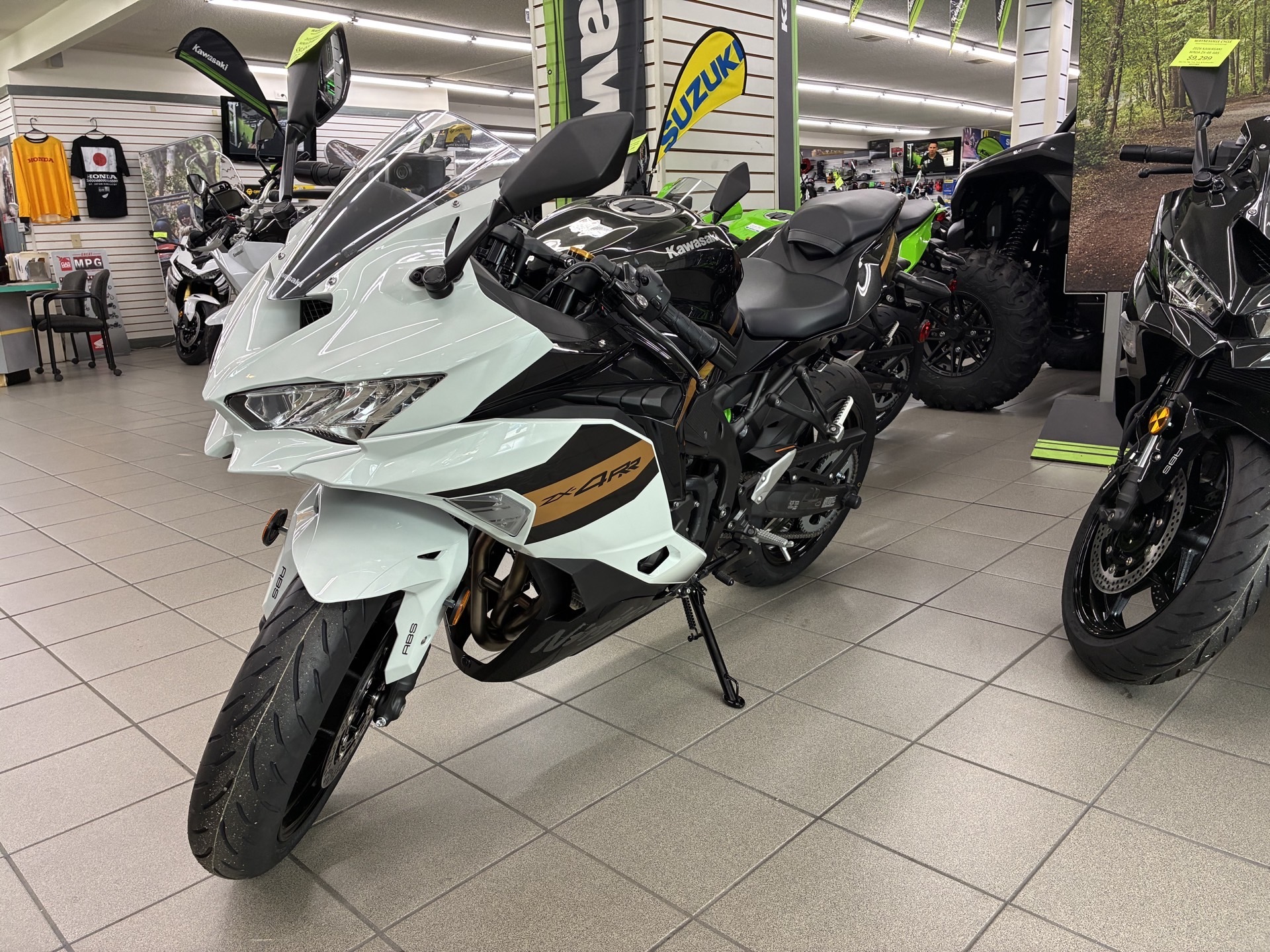 White Kawasaki Ninja ZX-4RR Motorcycles For Sale - Cycle Trader