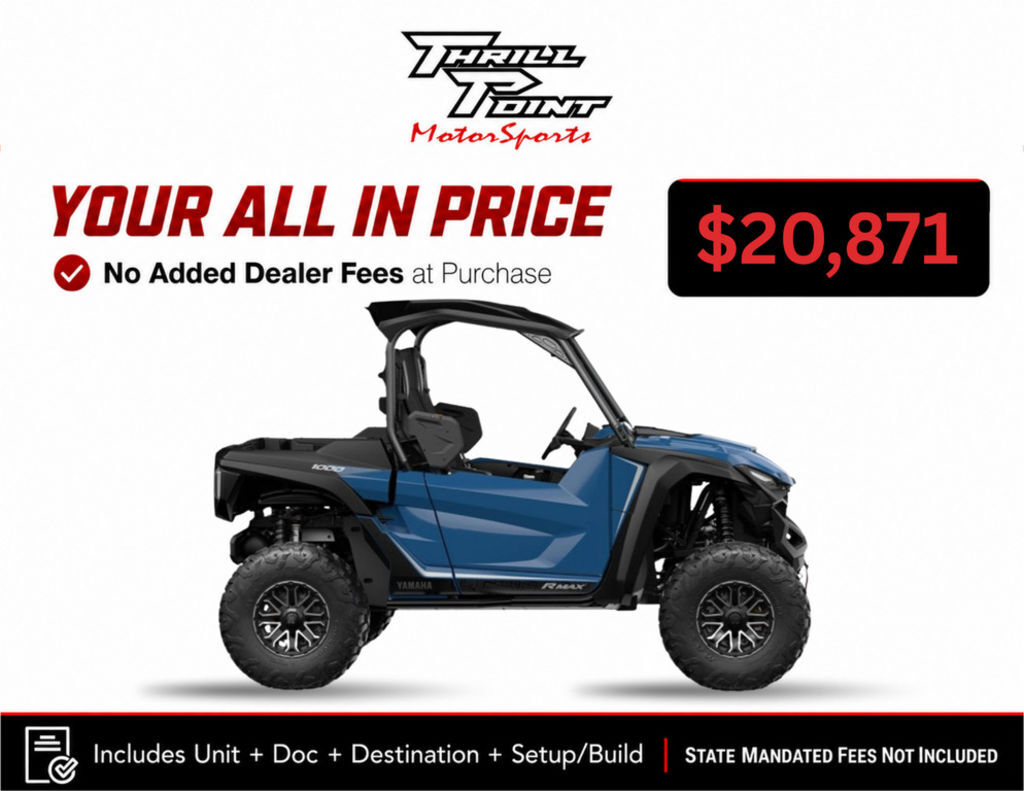 2025 Yamaha Wolverine RMAX2 1000 Limited Recreation / Sport ATV
