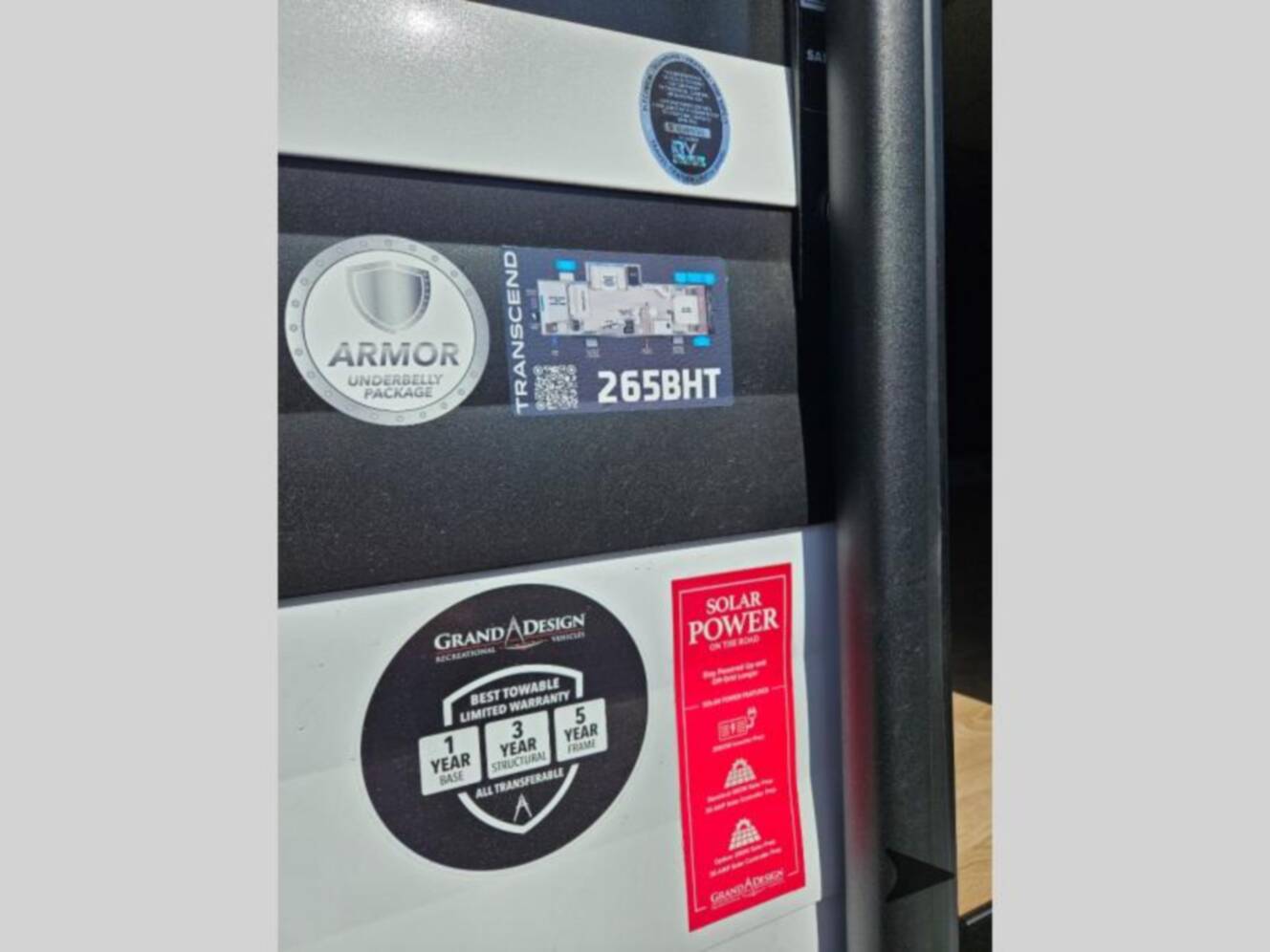A photo of this 2027 Grand Design Transcend Xplor 265BHT