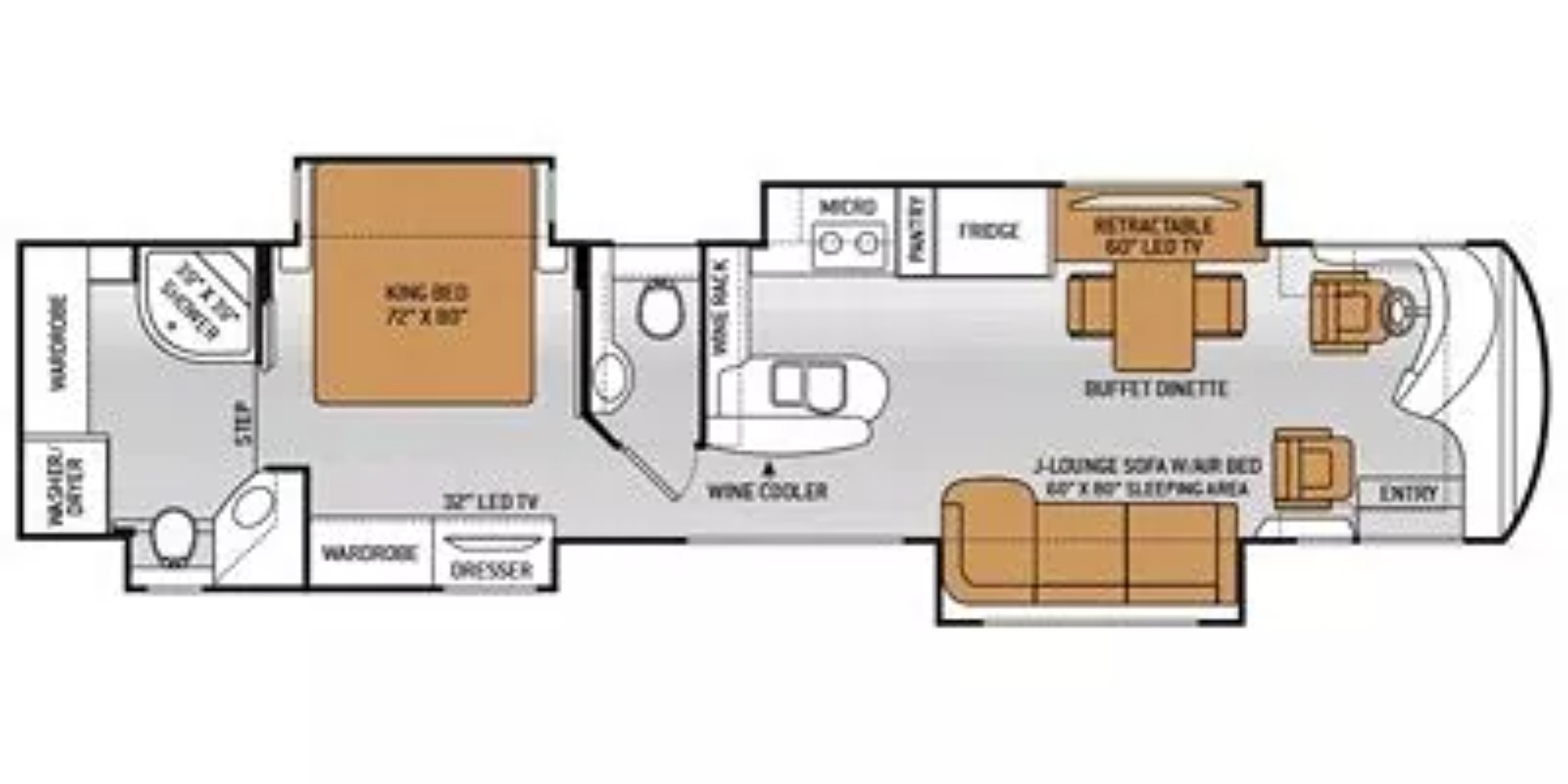 2015 Thor TUSCANY 42HQ in cocoa FL