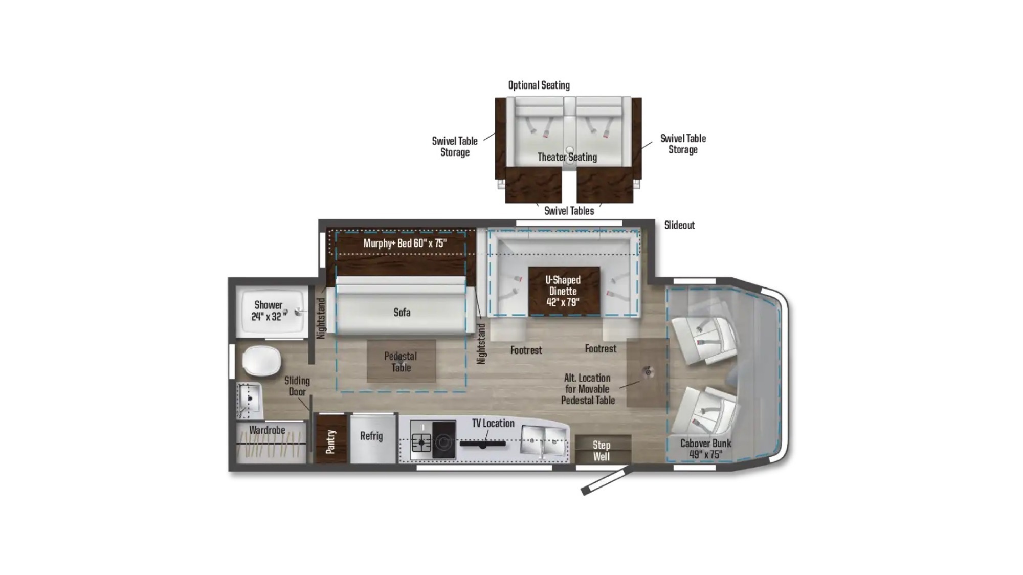 2023 Winnebago NAVION 24D in bartow FL