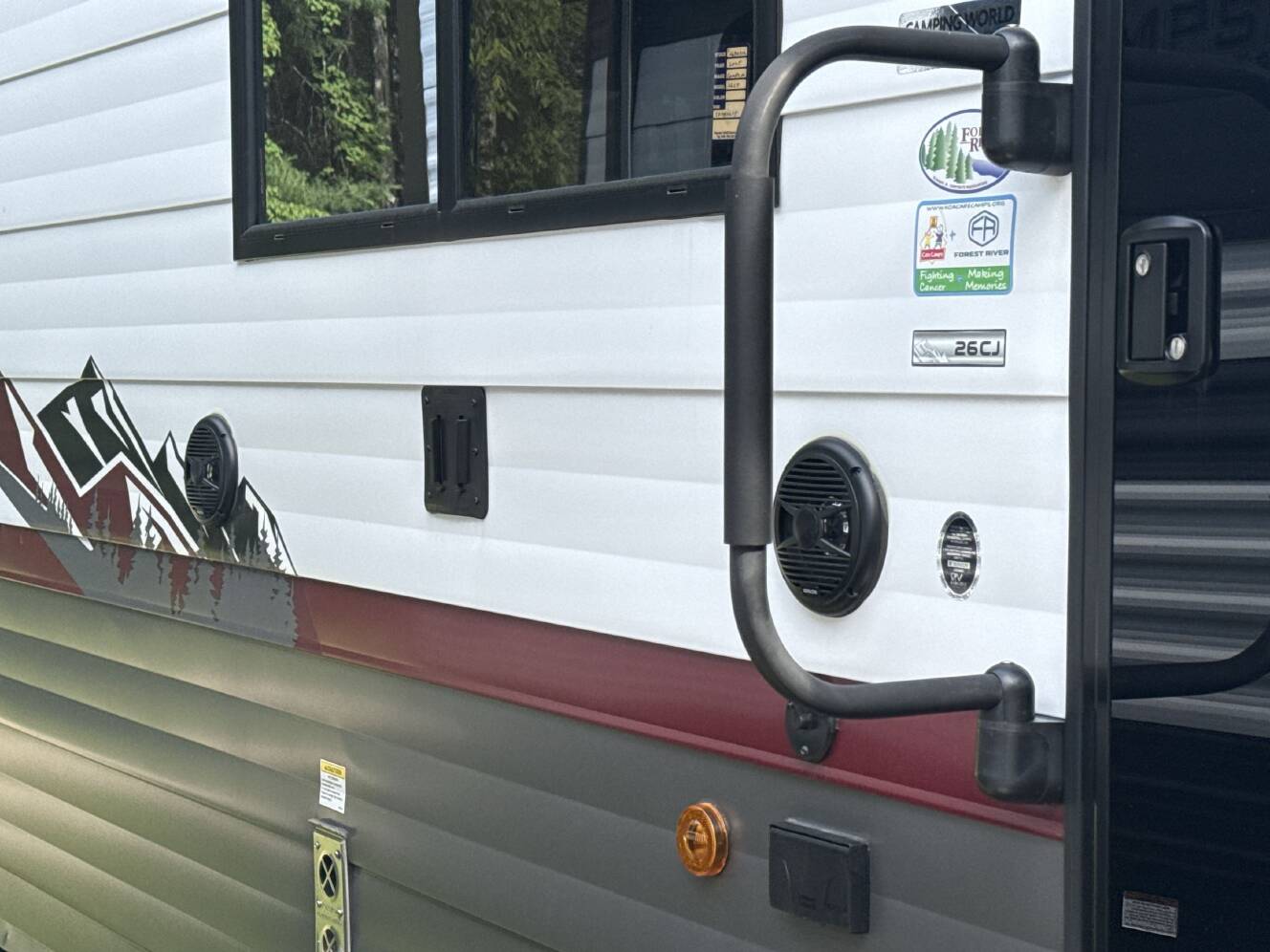 A photo of this 2025 Forest River CAMPSITE RESERVE 26CJ