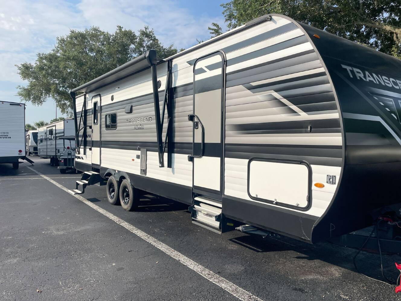 A photo of this 2023 Grand Design TRANSCEND XPLOR 265BH