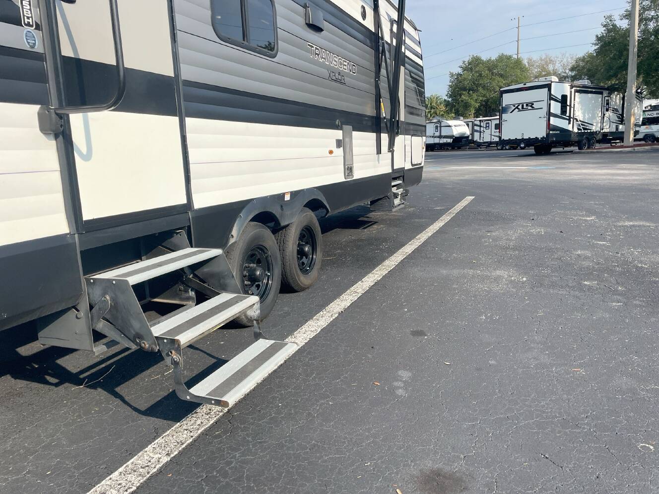 A photo of this 2023 Grand Design TRANSCEND XPLOR 265BH