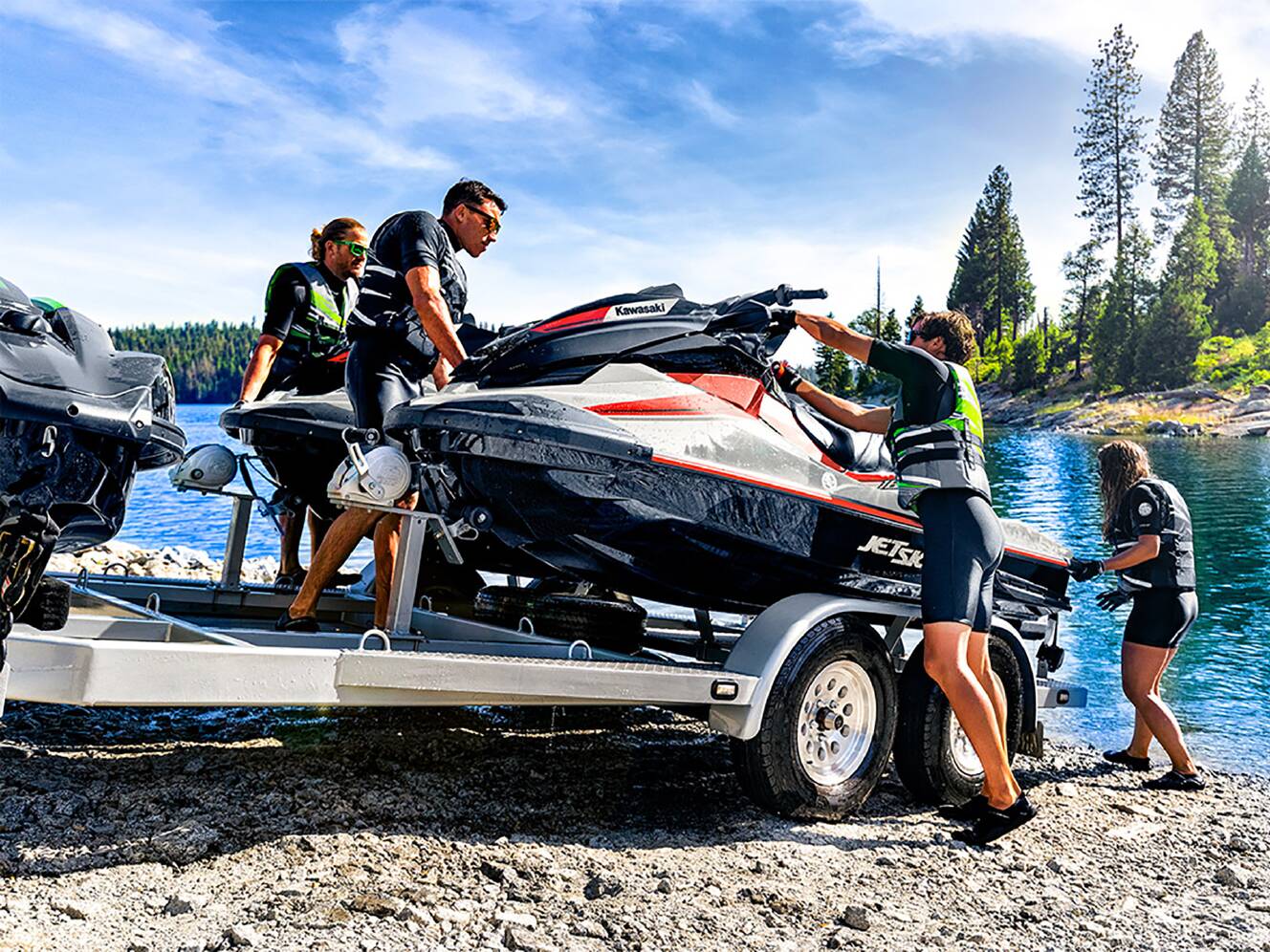 A photo of this 2025 Kawasaki Jet Ski® STX® 160X