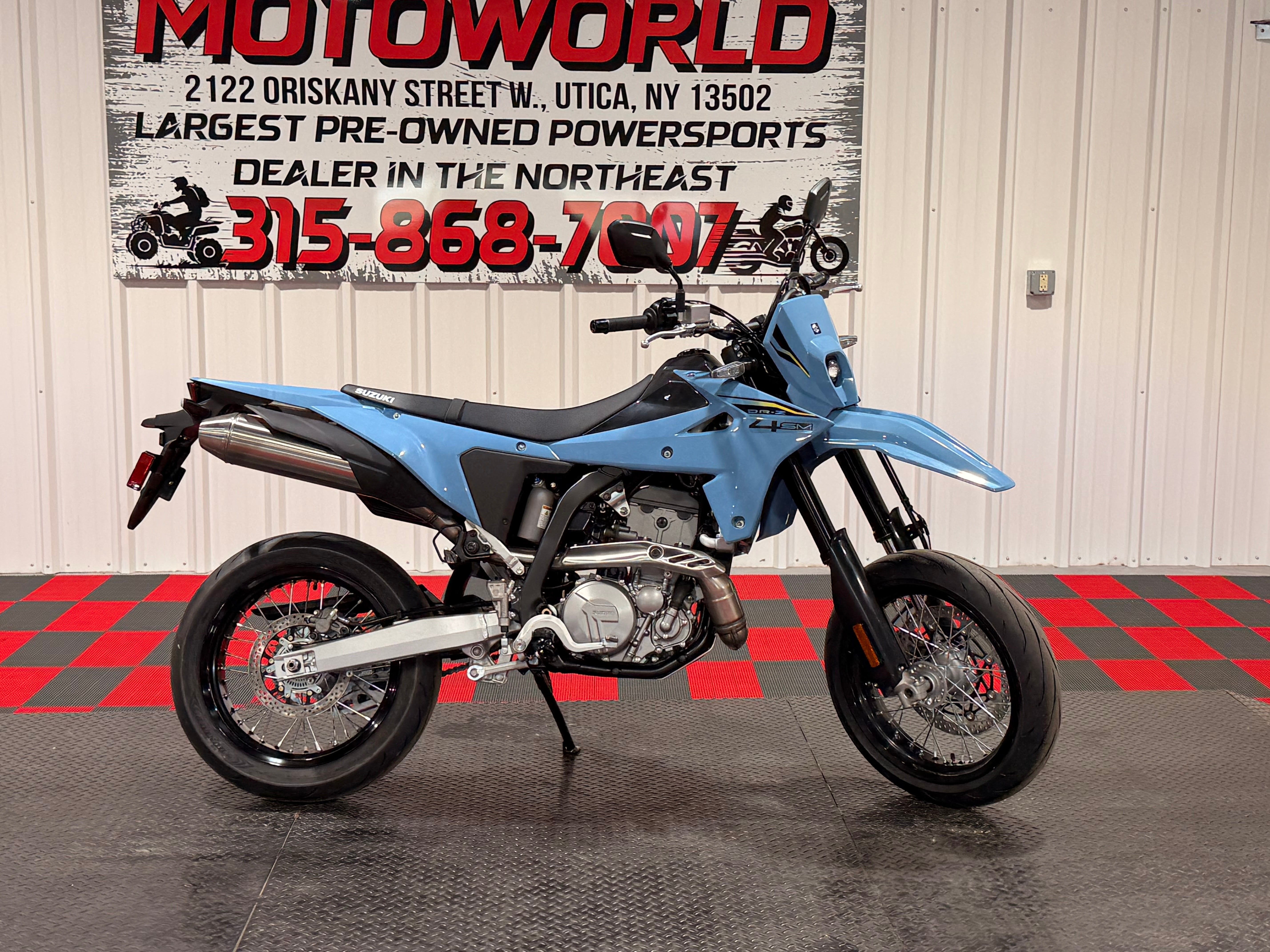 2026 Suzuki DR-Z4SM BASE in Utica, NY