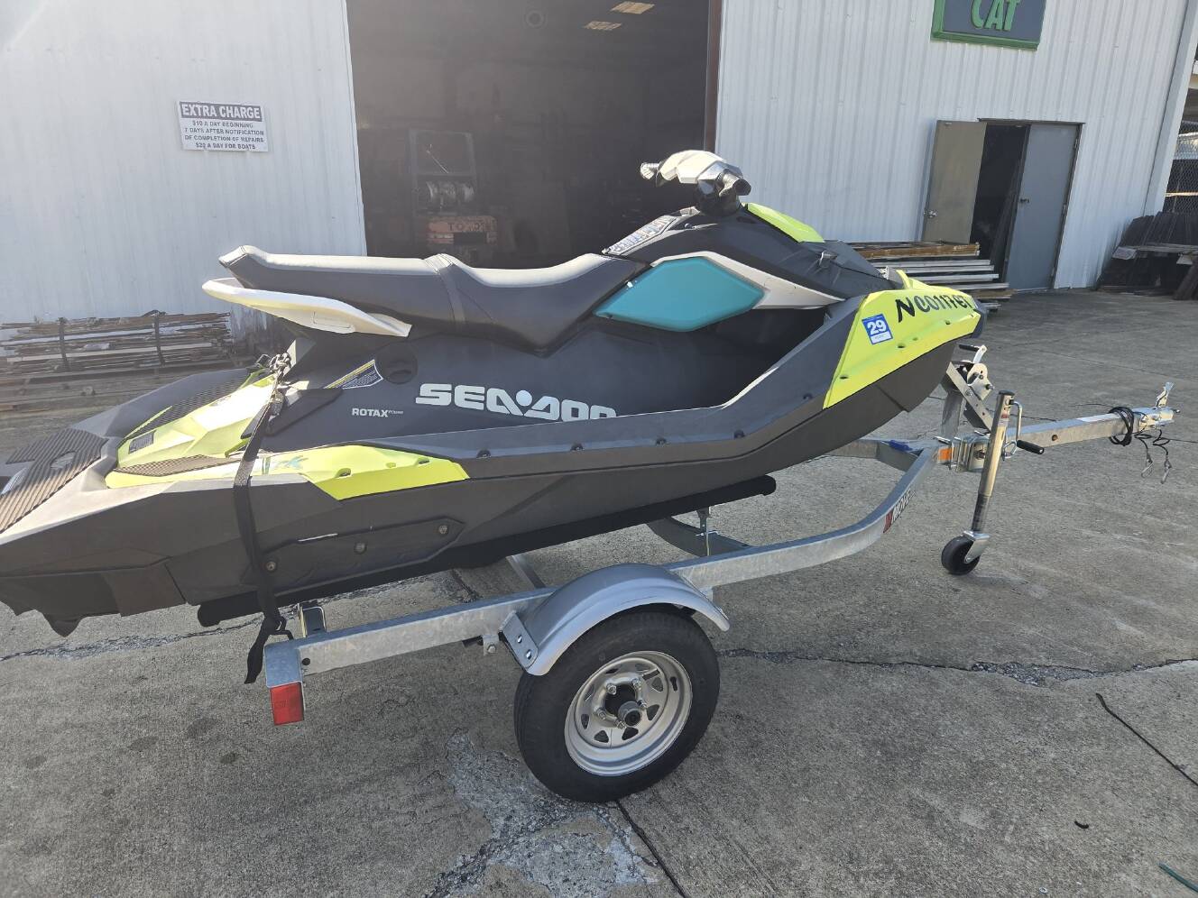 A photo of this 2019 Sea-Doo Spark 3up 900 H.O. ACE iBR Convenience Package