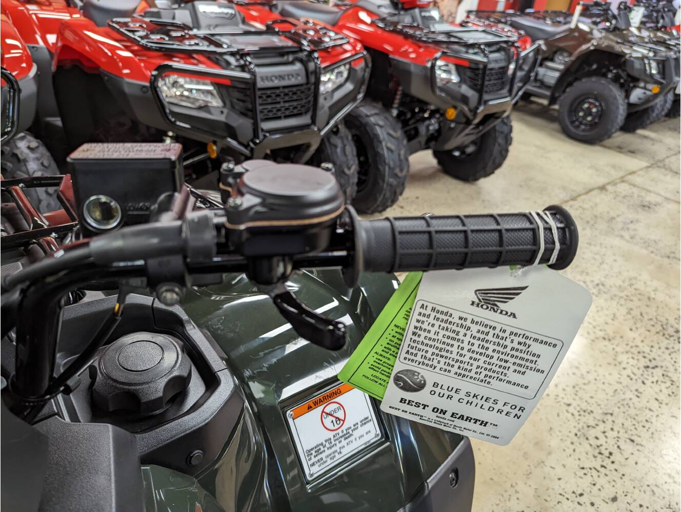 A photo of this 2026 Honda FourTrax Rancher