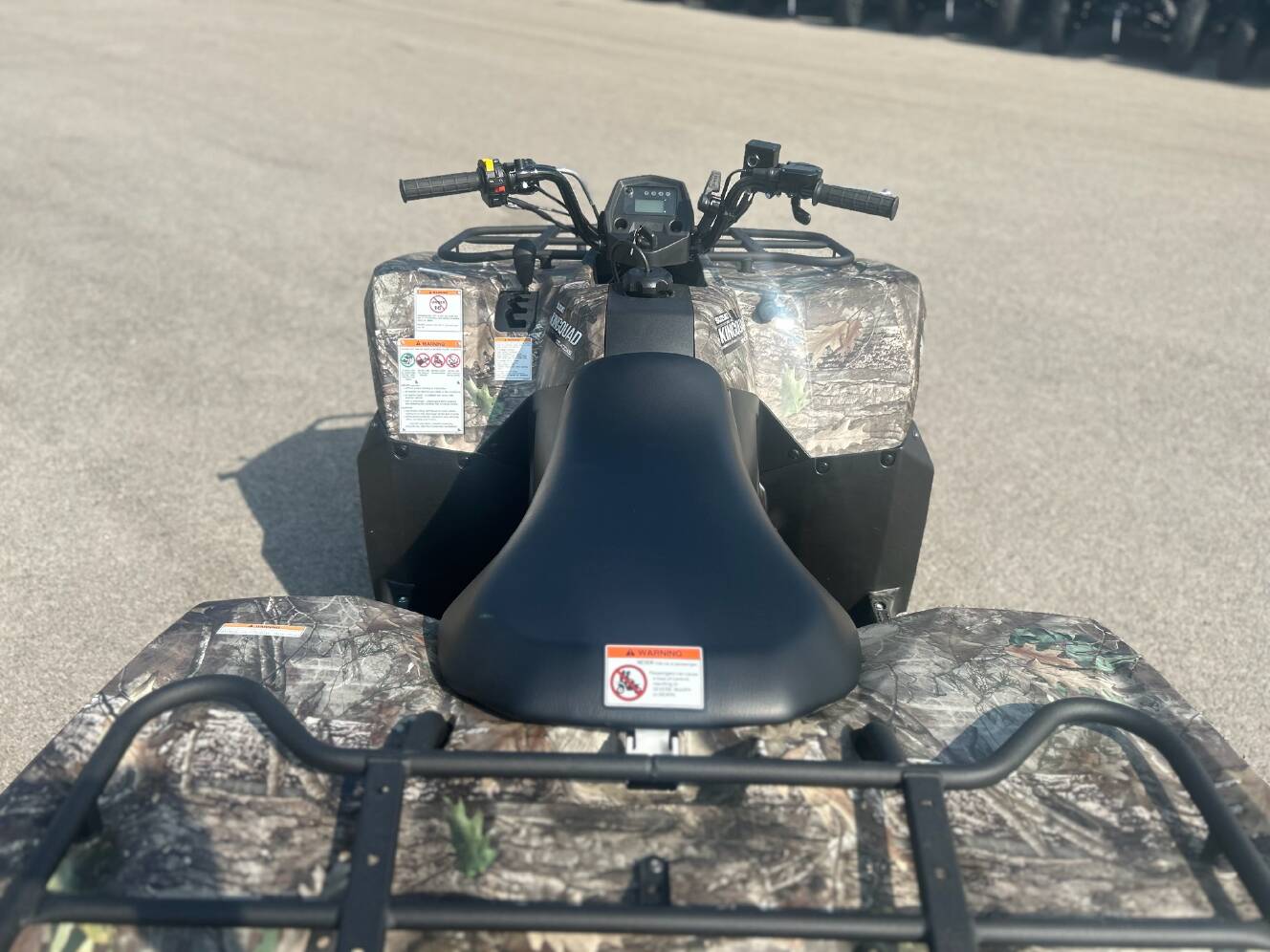 A photo of this 2025 Suzuki KingQuad 400ASi Camo