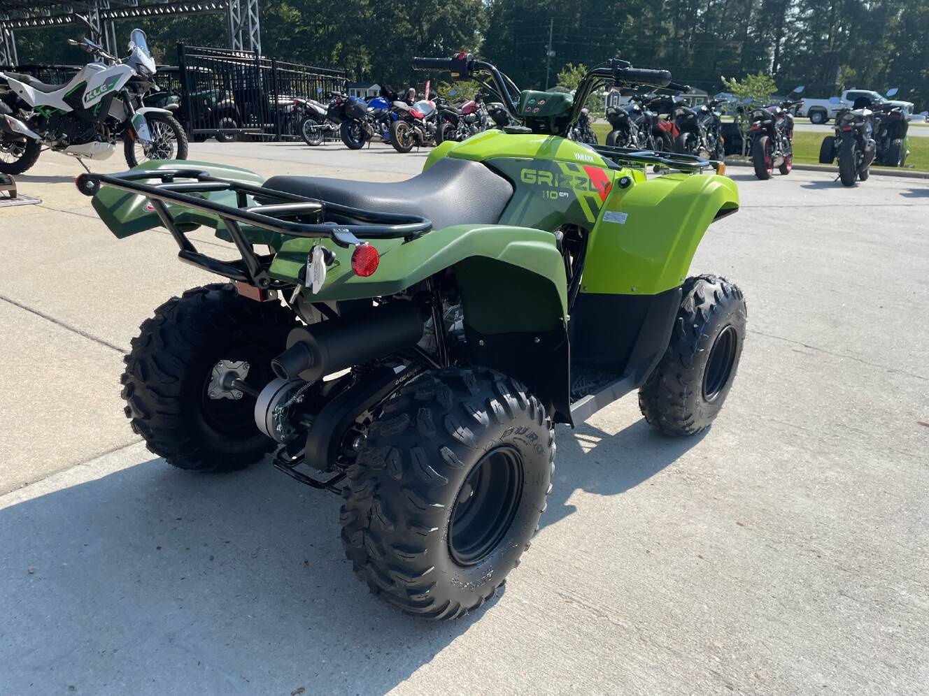 A photo of this 2026 Yamaha Grizzly 110