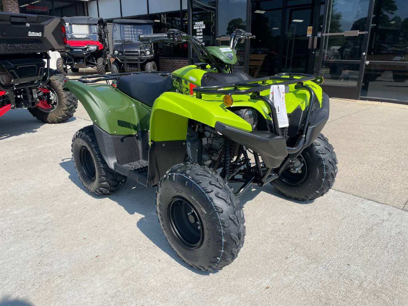 A photo of this 2026 Yamaha Grizzly 110