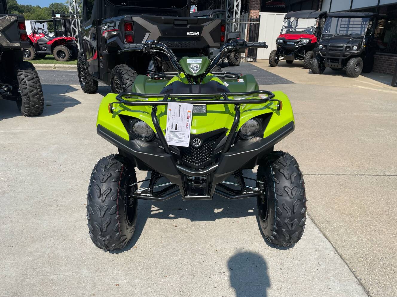 A photo of this 2026 Yamaha Grizzly 110