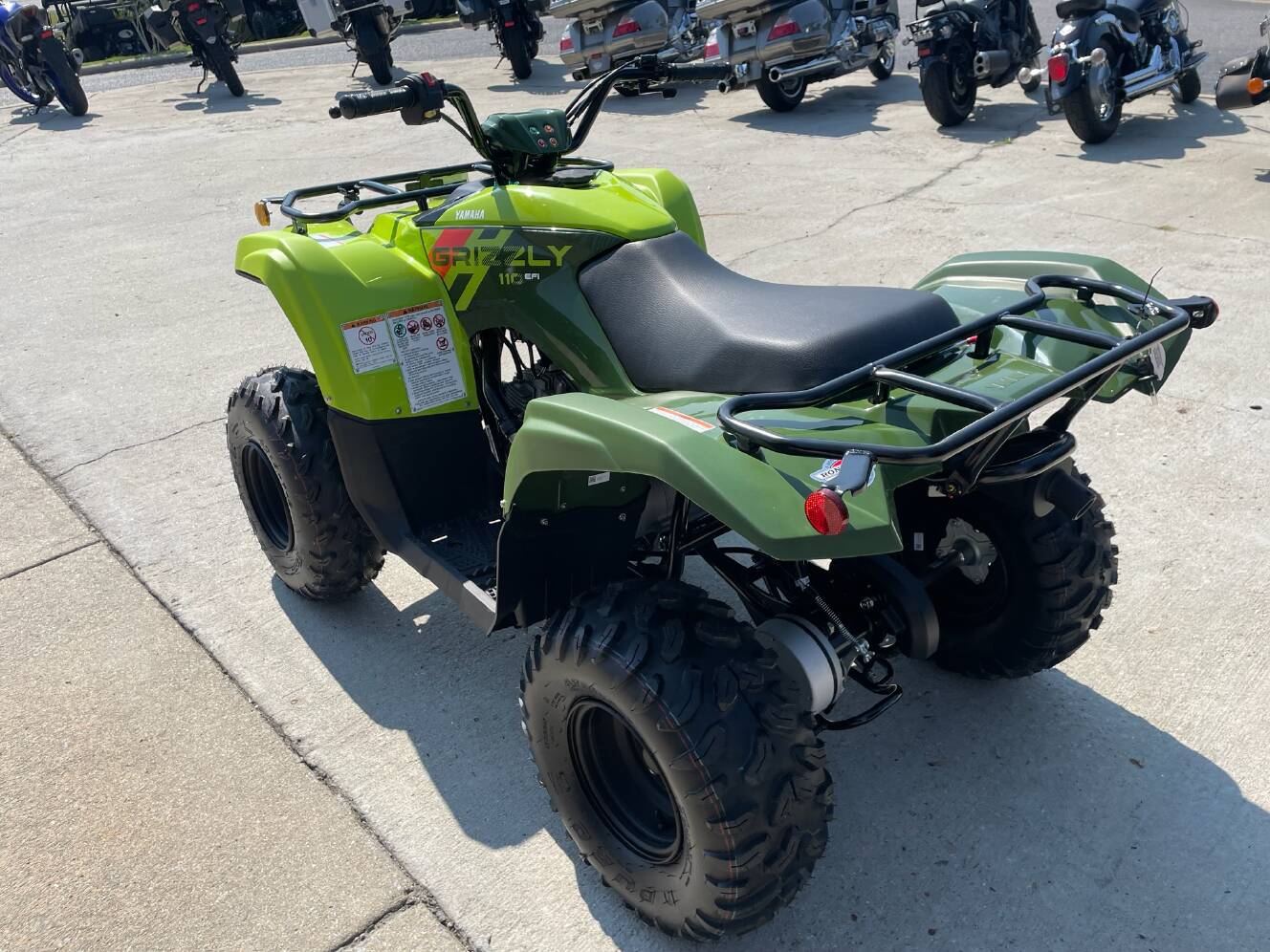 A photo of this 2026 Yamaha Grizzly 110