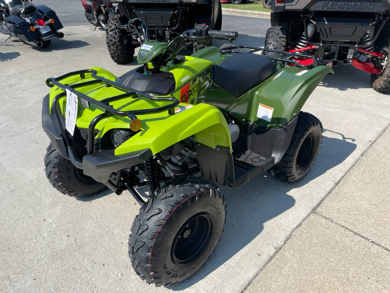 A photo of this 2026 Yamaha Grizzly 110