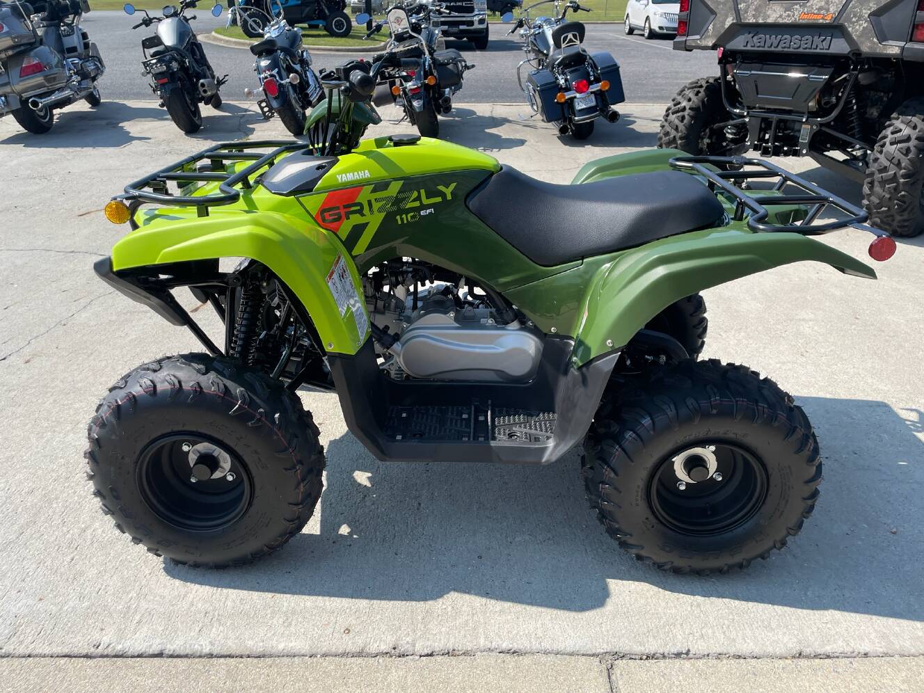 A photo of this 2026 Yamaha Grizzly 110