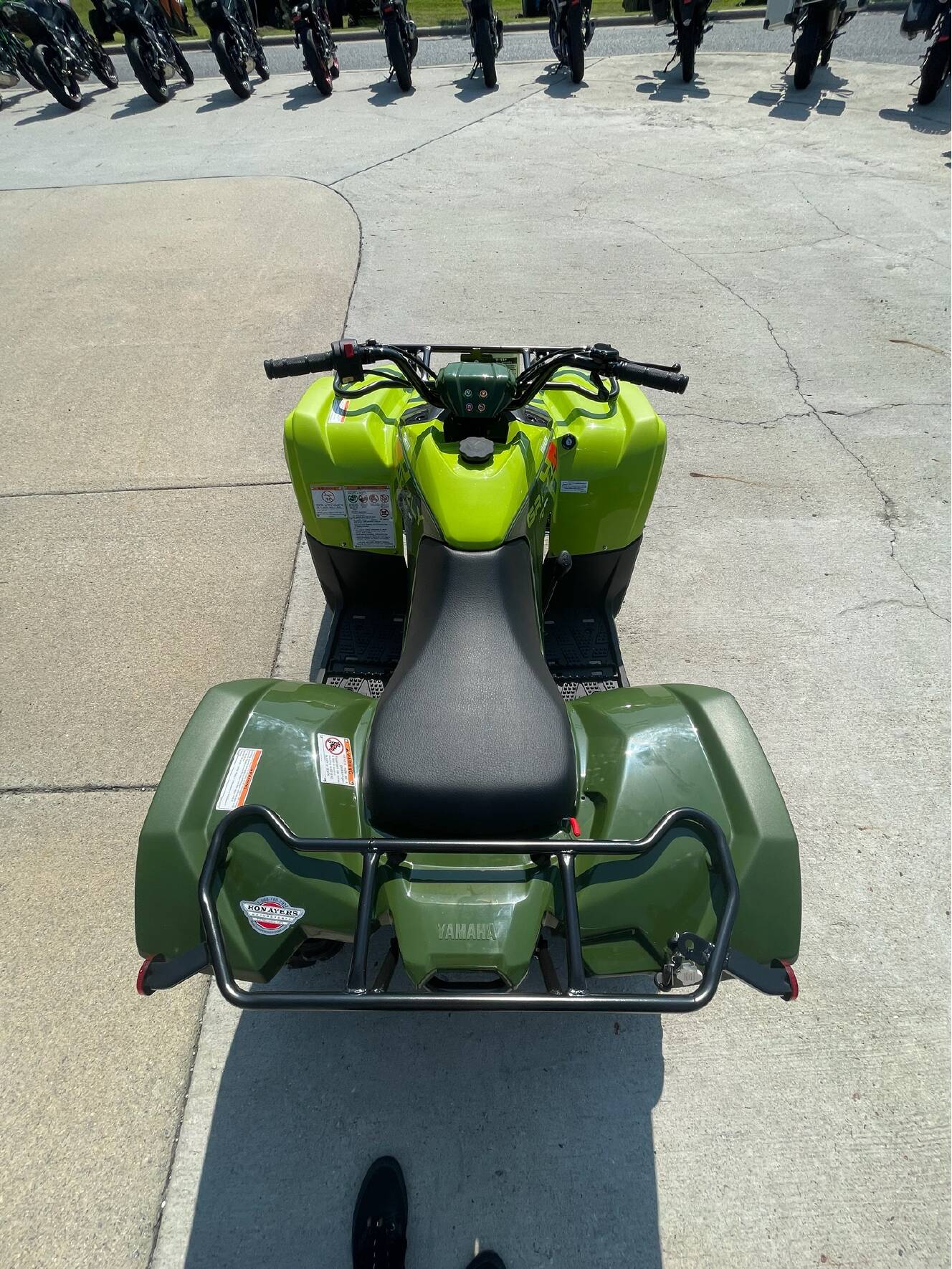 A photo of this 2026 Yamaha Grizzly 110