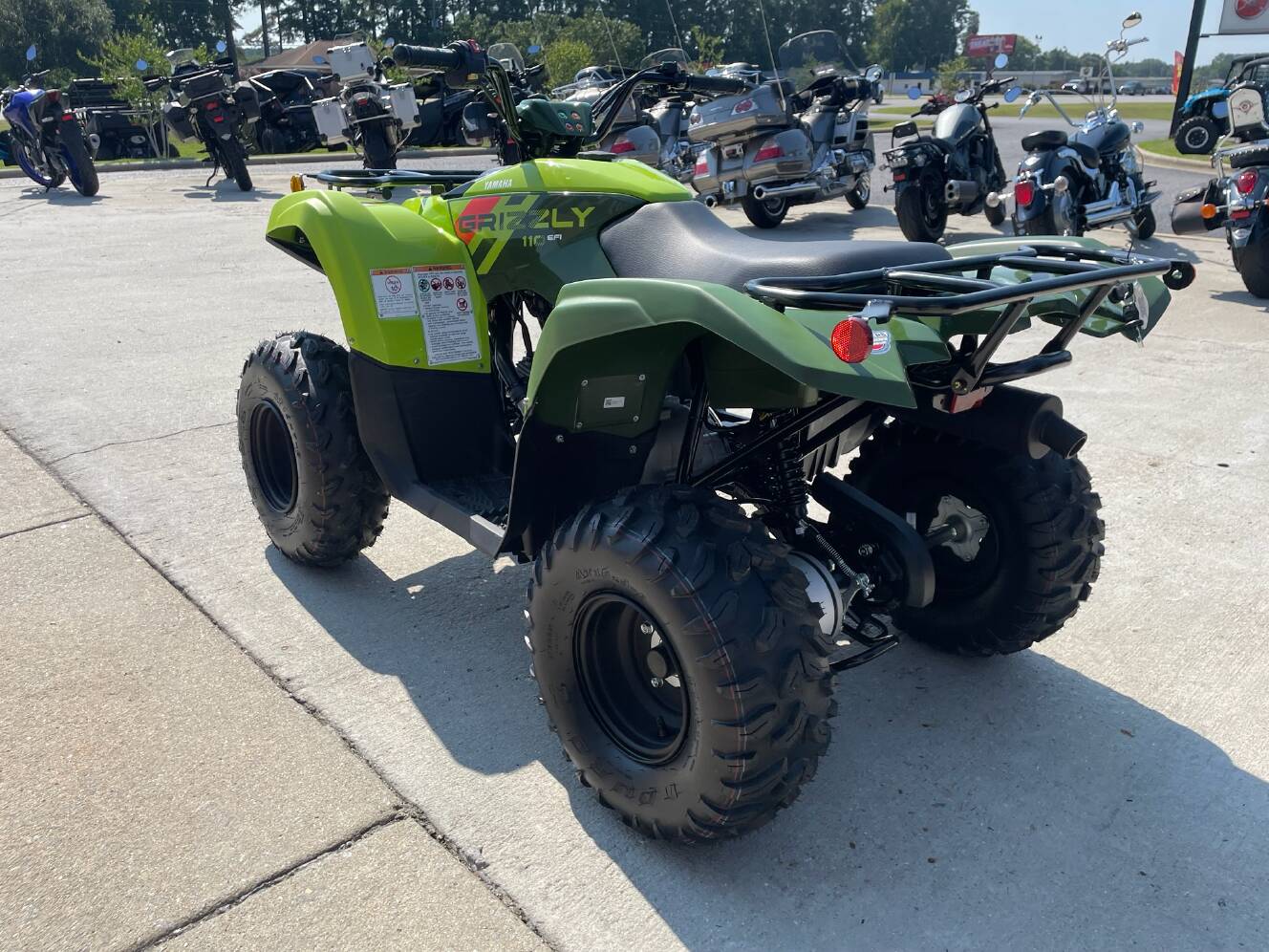 A photo of this 2026 Yamaha Grizzly 110