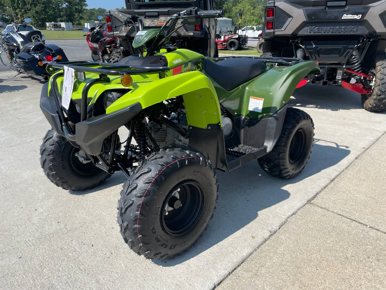 A photo of this 2026 Yamaha Grizzly 110