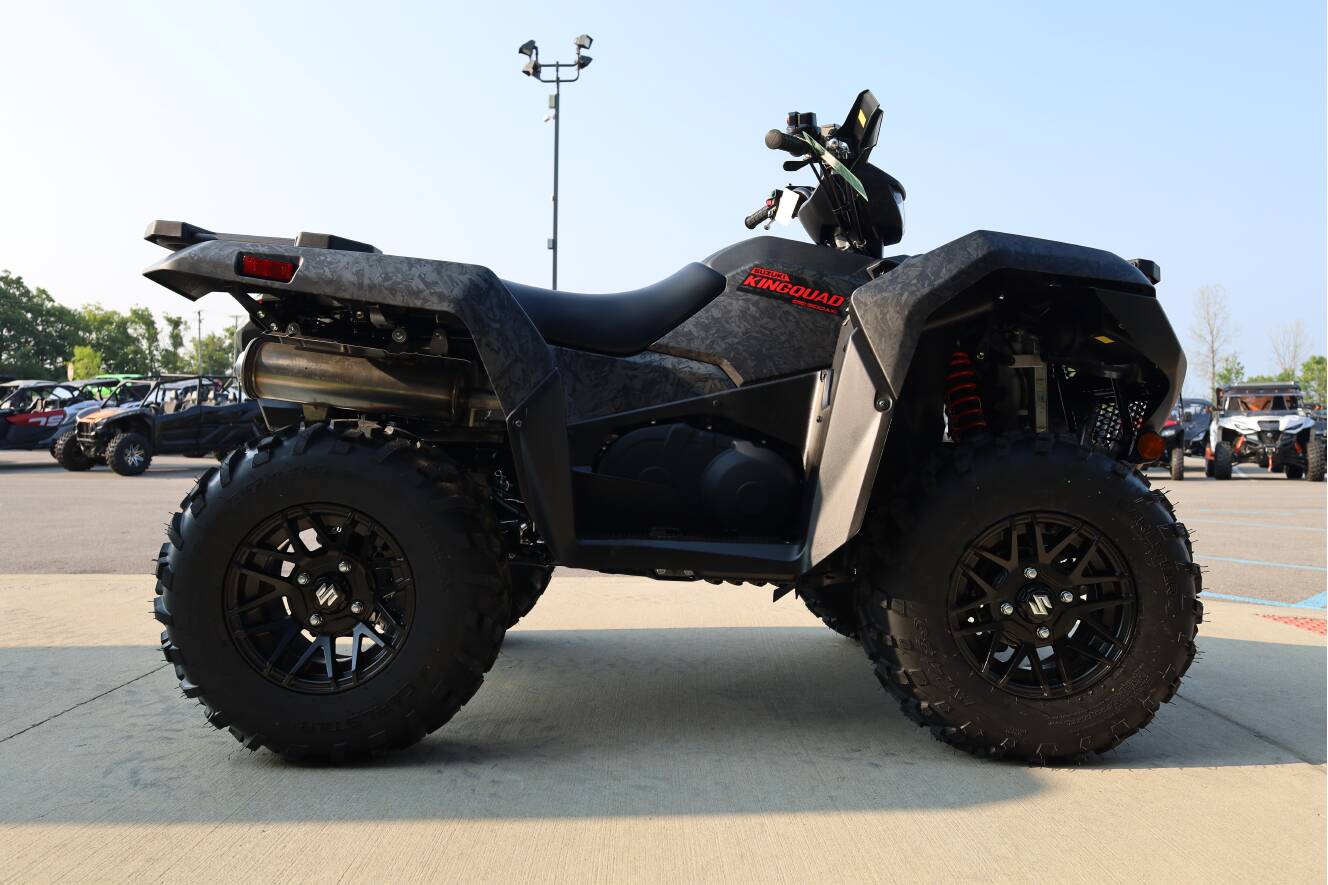 A photo of this 2026 Suzuki KingQuad 500AXi Power Steering SE 
