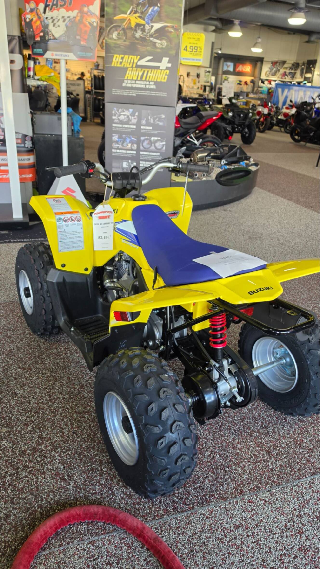 A photo of this 2026 Suzuki QuadSport Z90