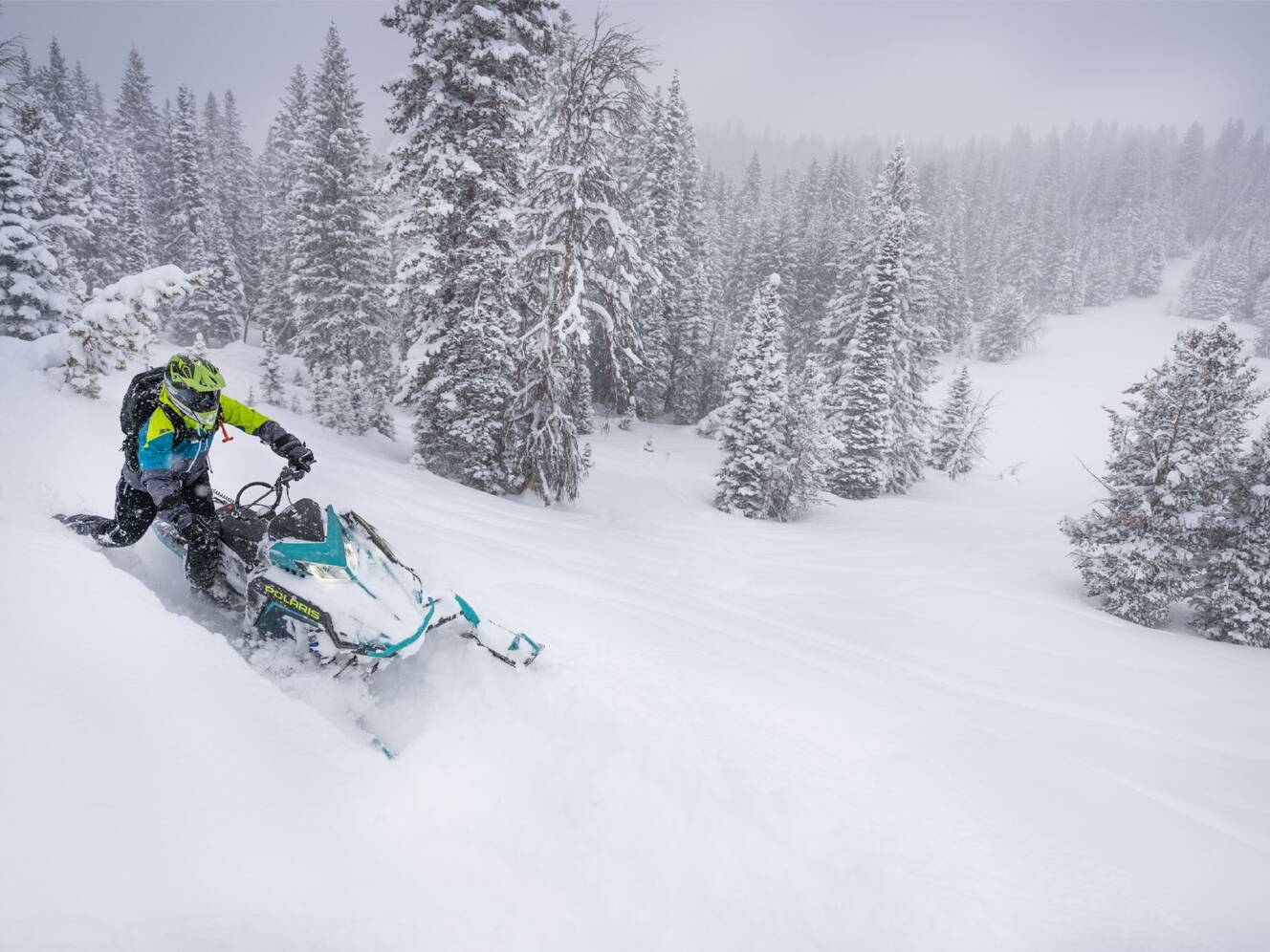 A photo of this 2025 Polaris 850 PRO RMK 155 SC