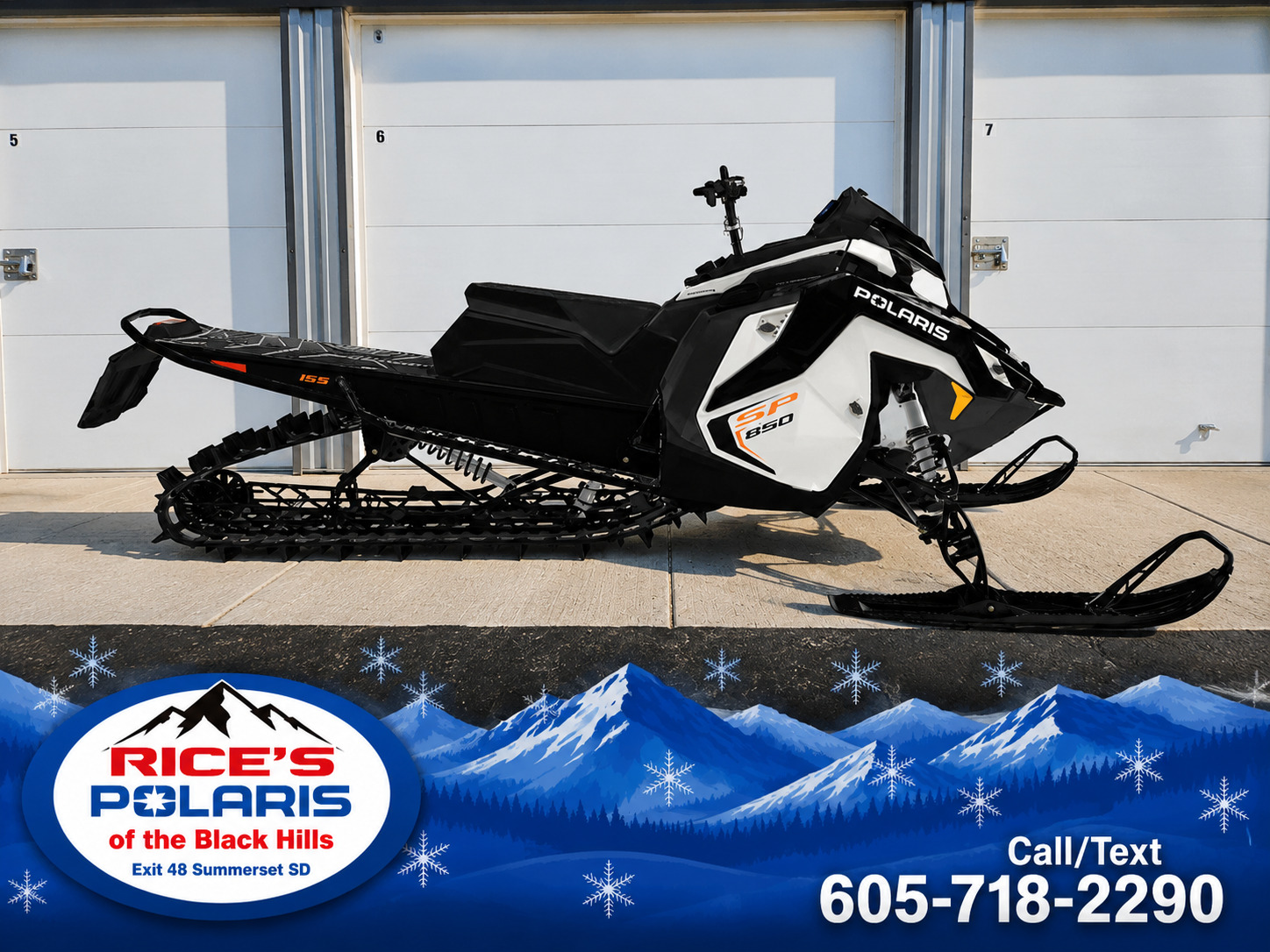 2025 Polaris 850 RMK SP 155 in rapid city SD