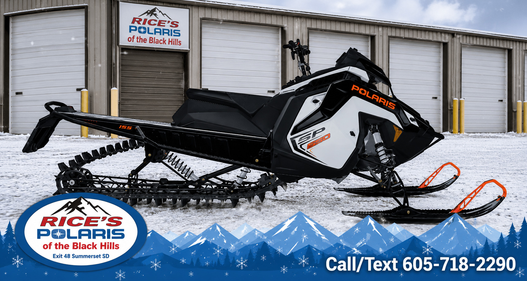 2027 Polaris 850 RMK SP 155 ES 850 155 ES in rapid city SD