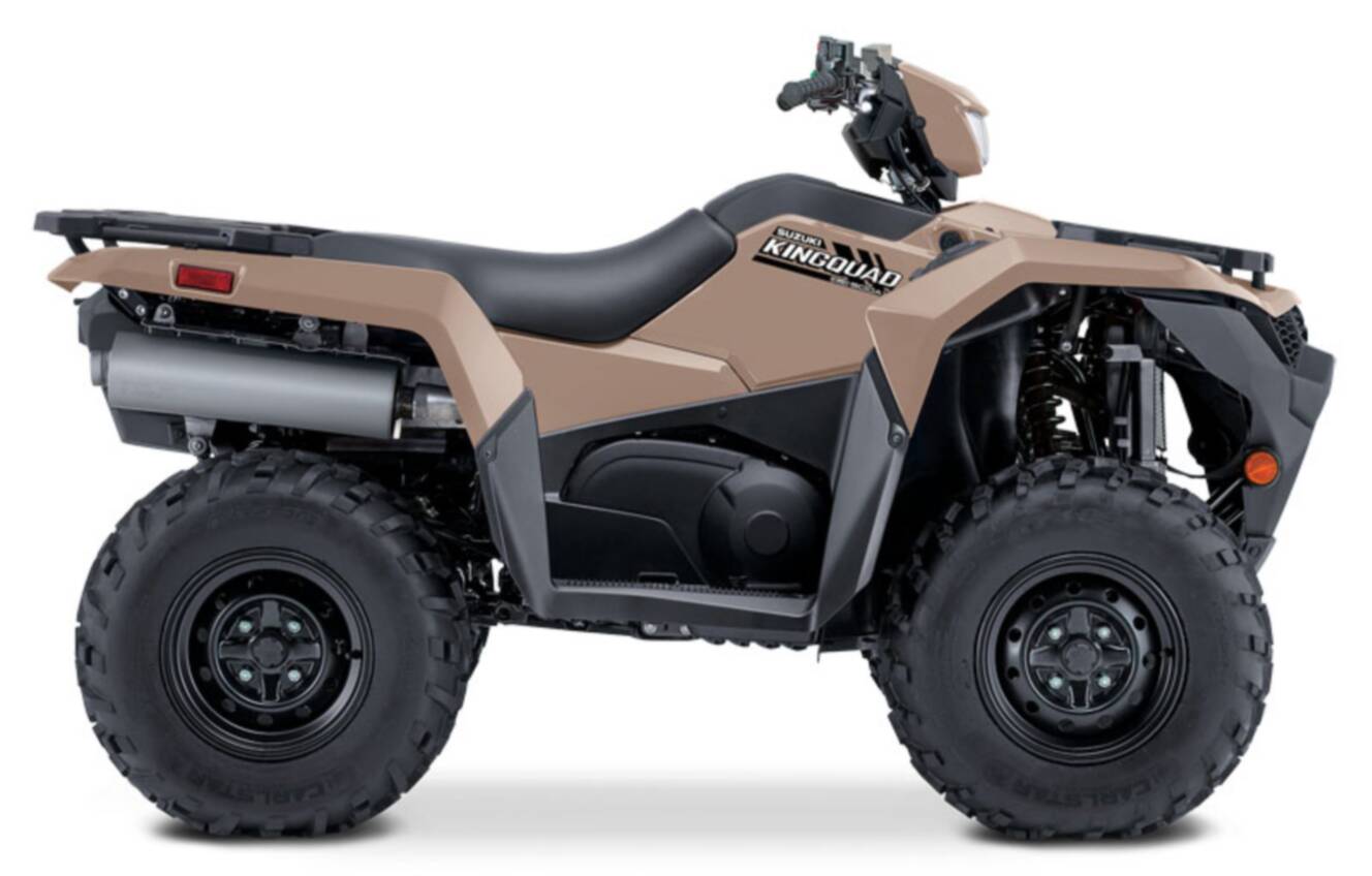 A photo of this 2026 Suzuki KingQuad 500AXi Power Steering