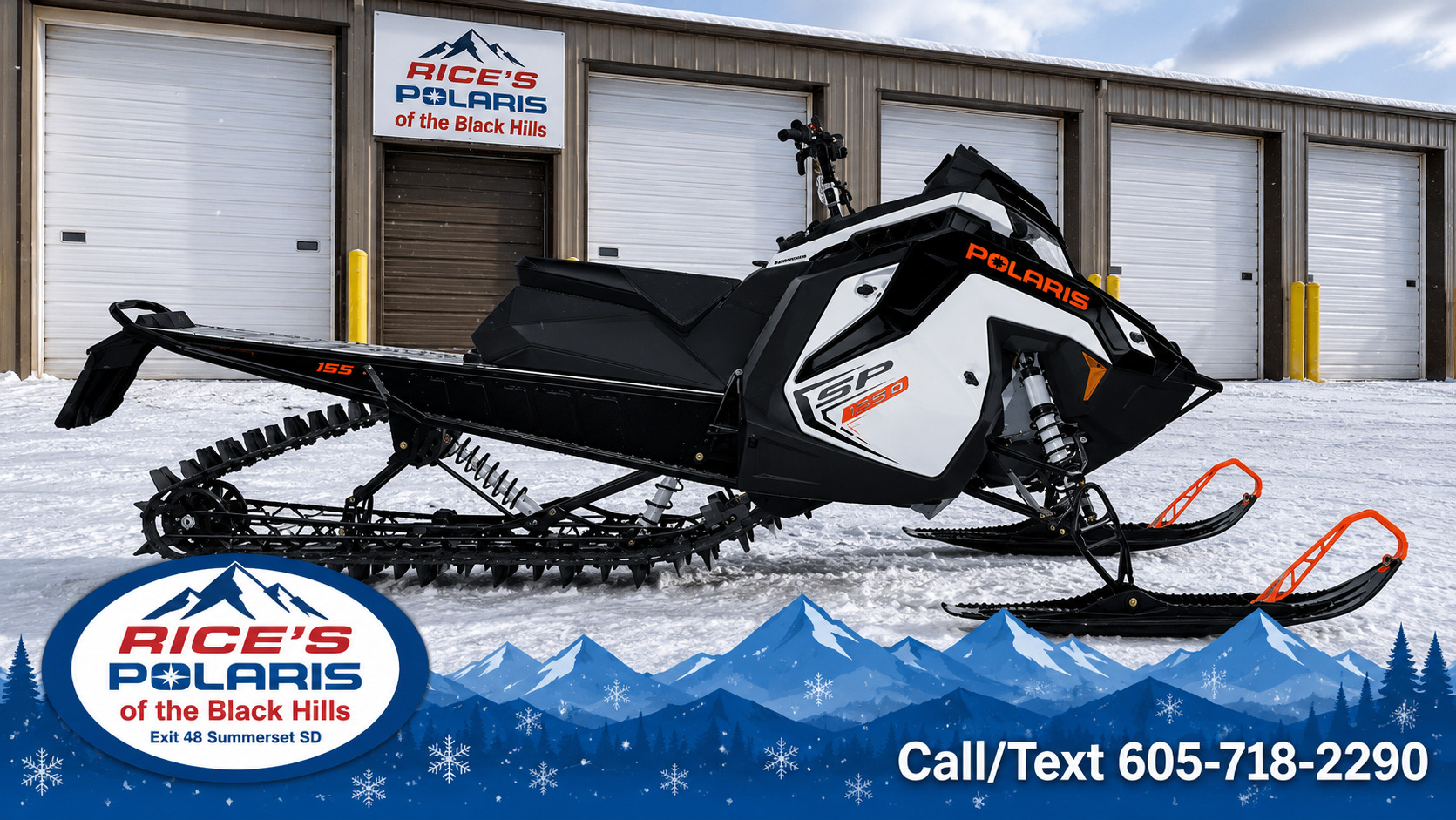 2027 Polaris 650 RMK SP 155 ES 650 155 ES in rapid city SD