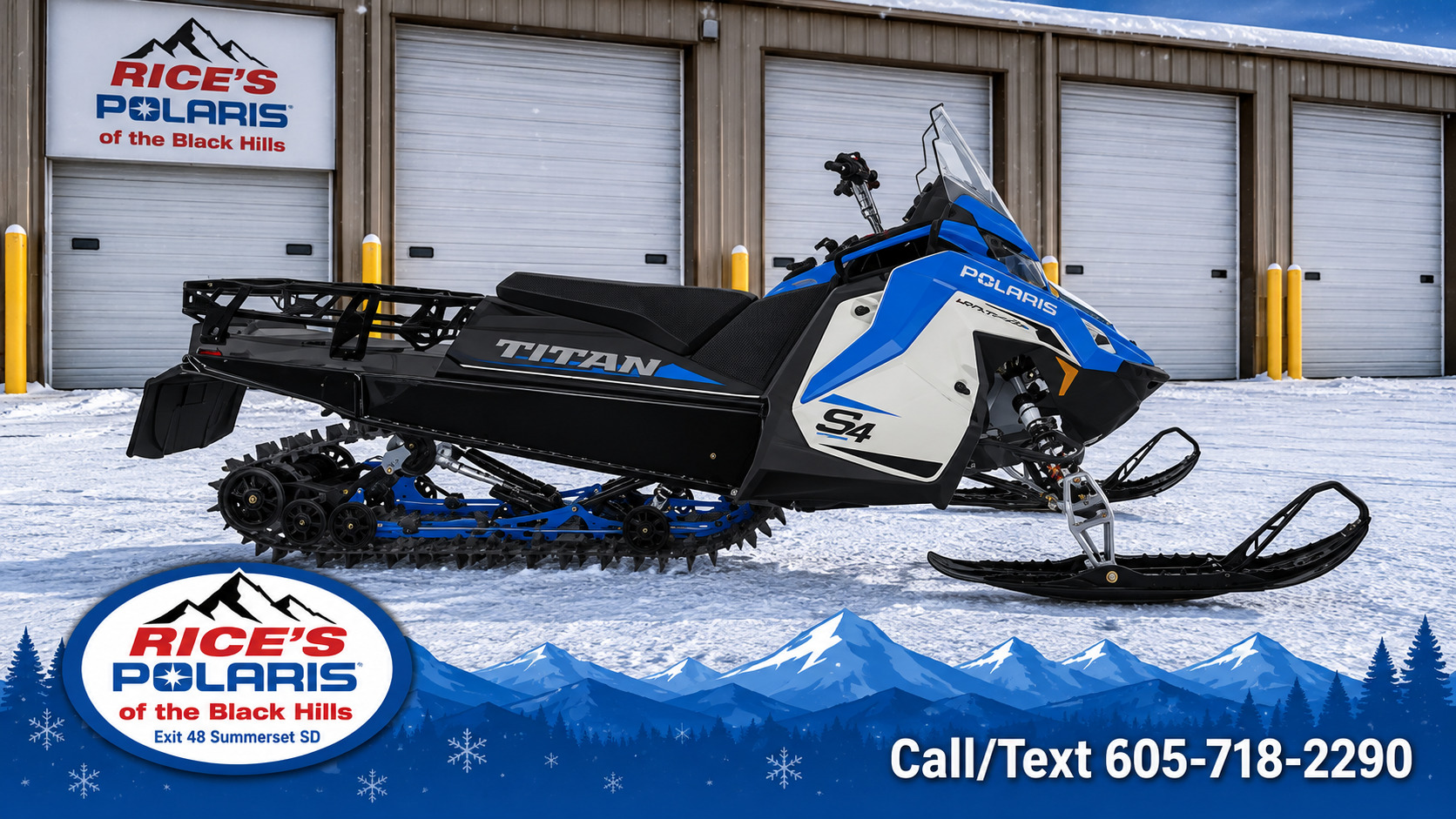 2027 Polaris ProStar S4 TITAN Nordic Pro 155 Velocity Blue ES in rapid city SD