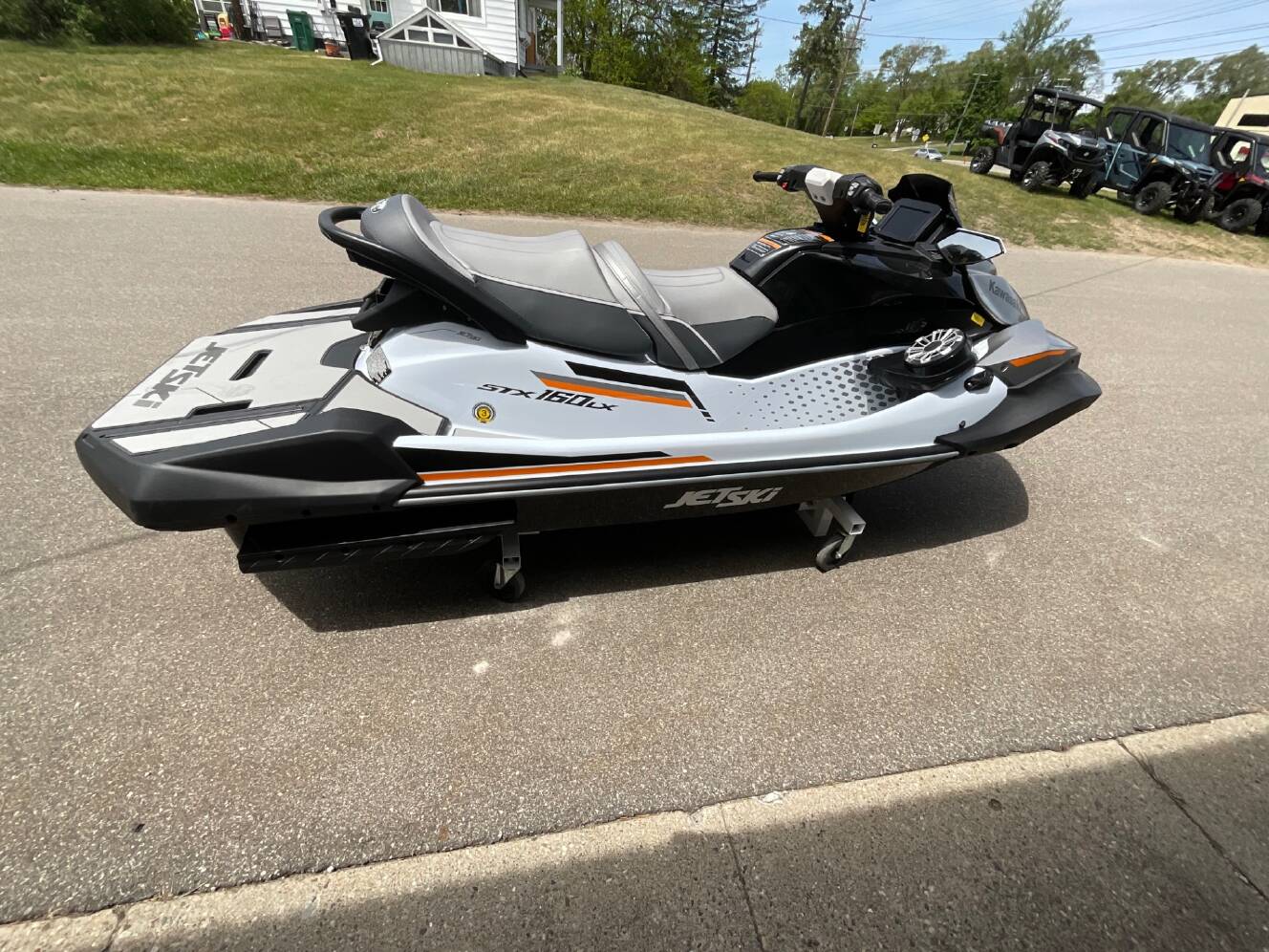 A photo of this 2026 Kawasaki Jet Ski® STX® 160LX
