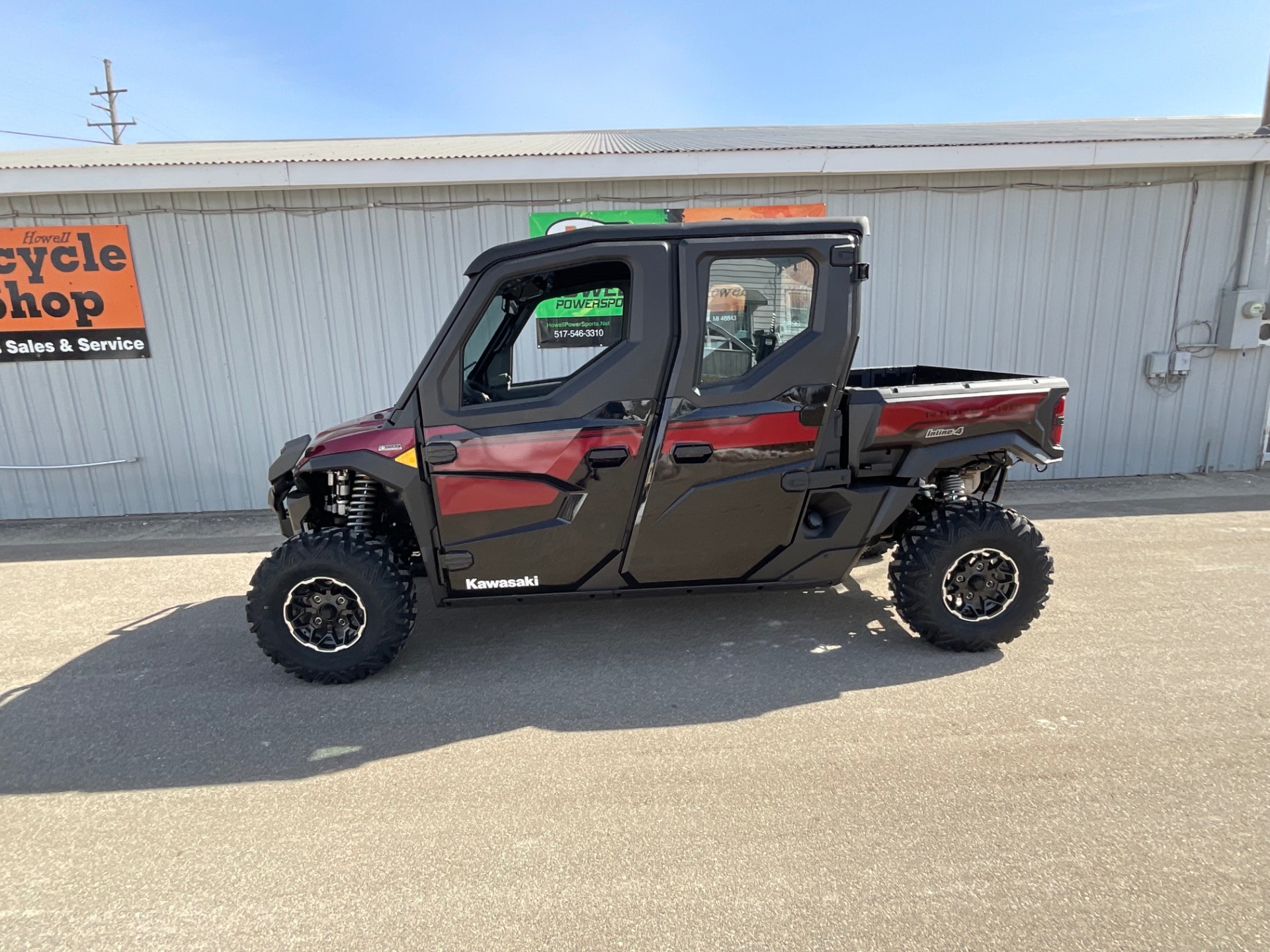 2026 Kawasaki RIDGE® CREW Platinum Ranch Edition HVAC in howell MI