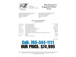 2027 KZ RV Durango D302RLT