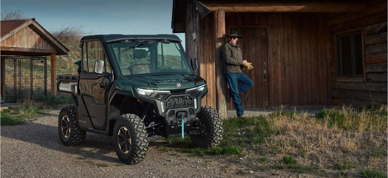 A photo of this 2027 CFMOTO UFORCE U10 Pro Highland EPS